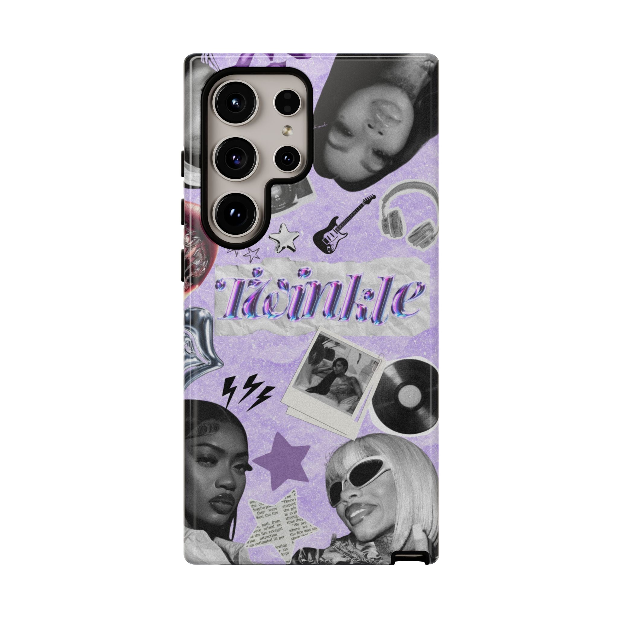 Trendy Phone Case with Retro Design, Cool Phone Cover for Music Lovers, Unique Gift for Teens, Birthday Gift, Stylish Accessories