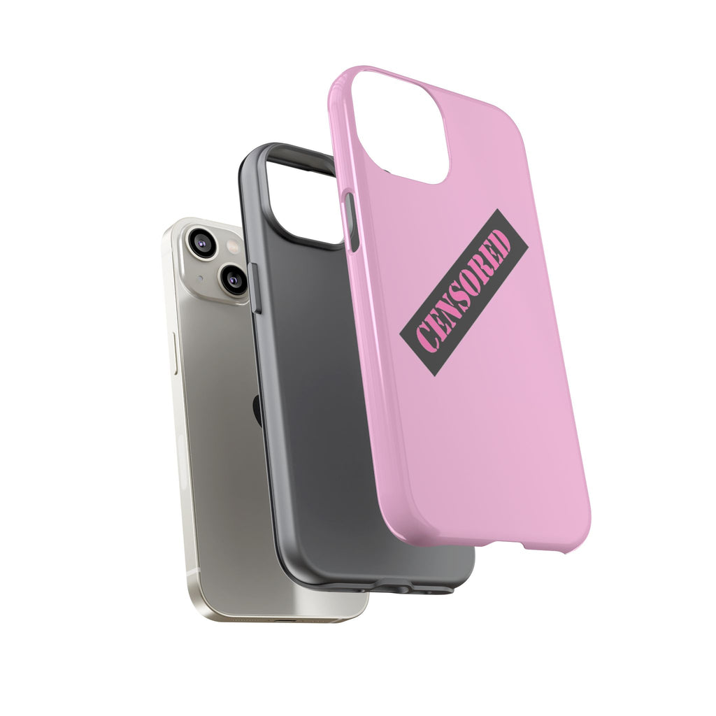Censored Phone Case - Tough Cases, Cute Phone Cover, Unique Gift, Funny Phone Accessories, Trendy Tech Gear