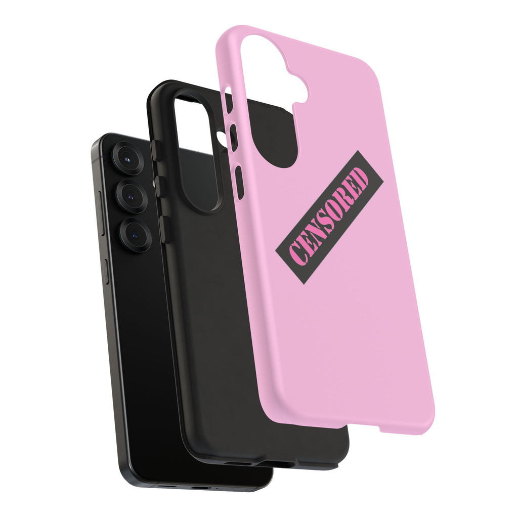 Censored Phone Case - Tough Cases, Cute Phone Cover, Unique Gift, Funny Phone Accessories, Trendy Tech Gear