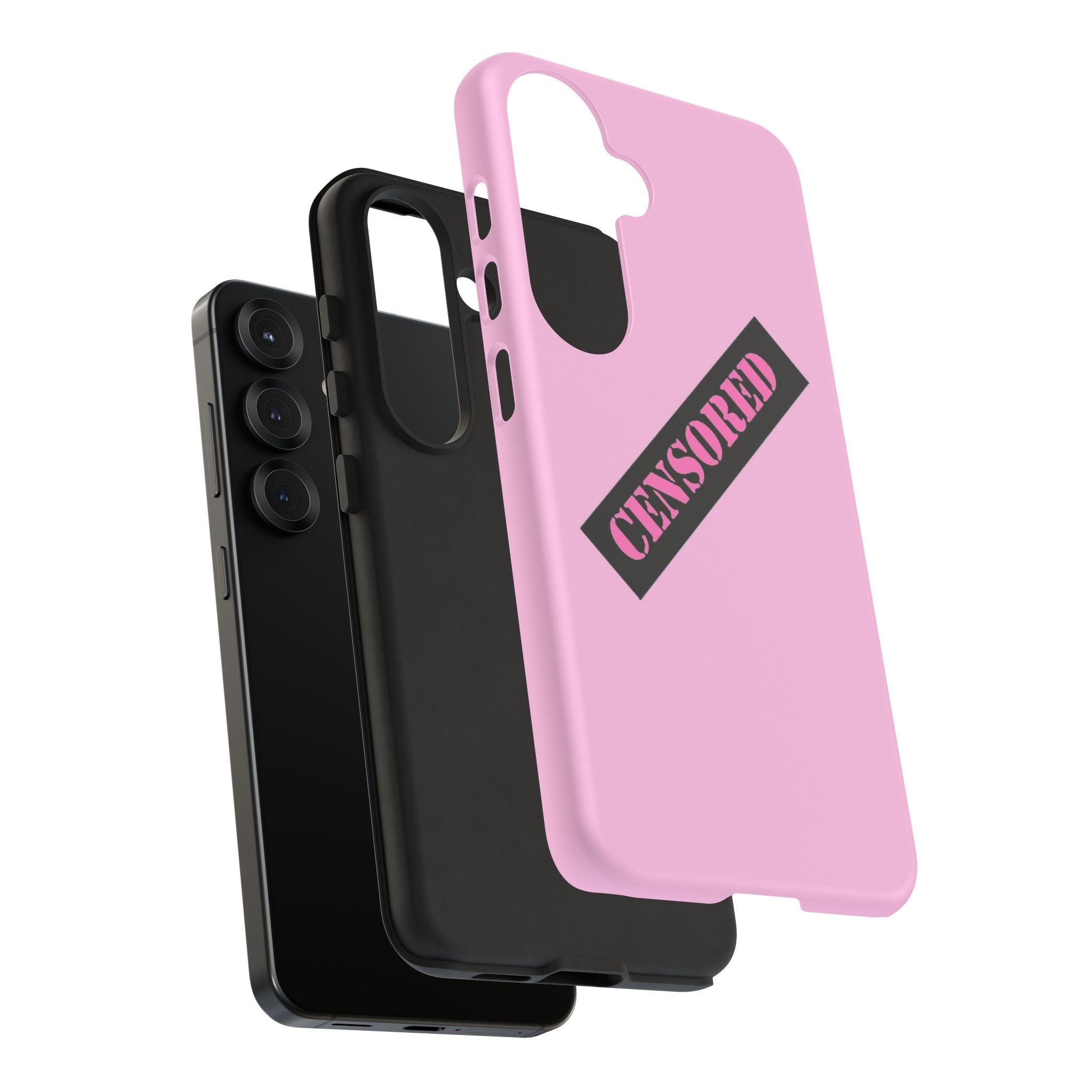Censored Phone Case - Tough Cases, Cute Phone Cover, Unique Gift, Funny Phone Accessories, Trendy Tech Gear
