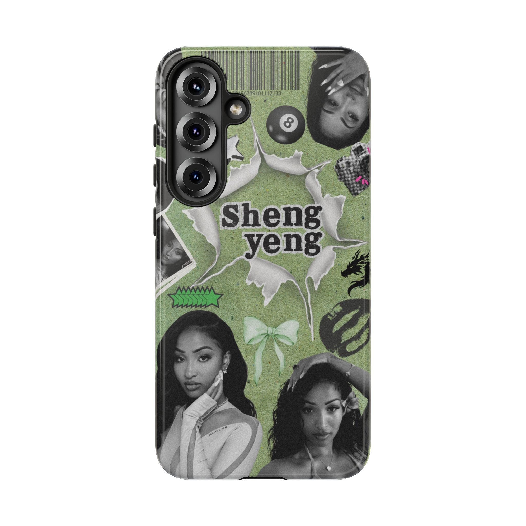 Trendy Phone Case with Unique Black and Green Design, Artistic Phone Cover, Customizable Phone Shell, Vintage Style Case, Gift for [...]