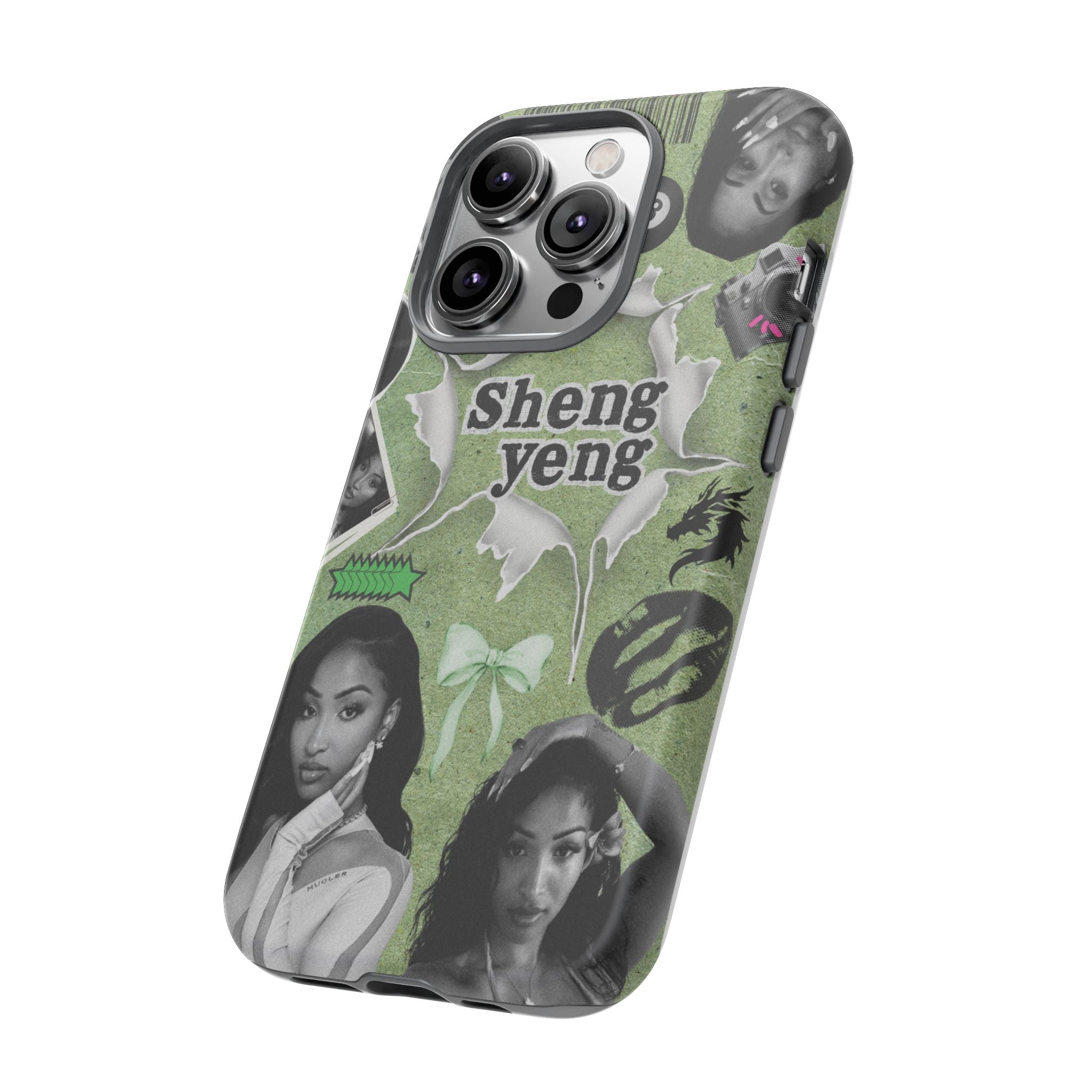 Trendy Phone Case with Unique Black and Green Design, Artistic Phone Cover, Customizable Phone Shell, Vintage Style Case, Gift for [...]