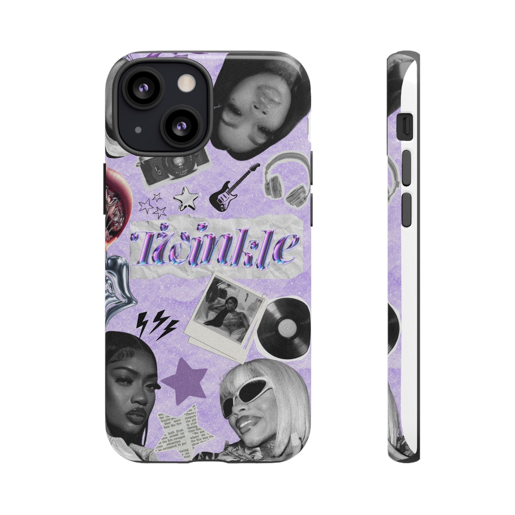 Trendy Phone Case with Retro Design, Cool Phone Cover for Music Lovers, Unique Gift for Teens, Birthday Gift, Stylish Accessories