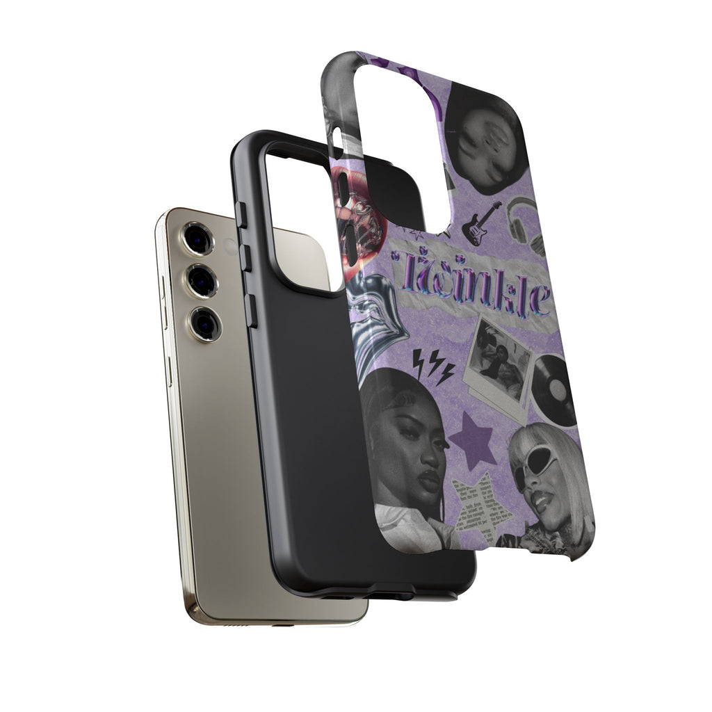 Trendy Phone Case with Retro Design, Cool Phone Cover for Music Lovers, Unique Gift for Teens, Birthday Gift, Stylish Accessories