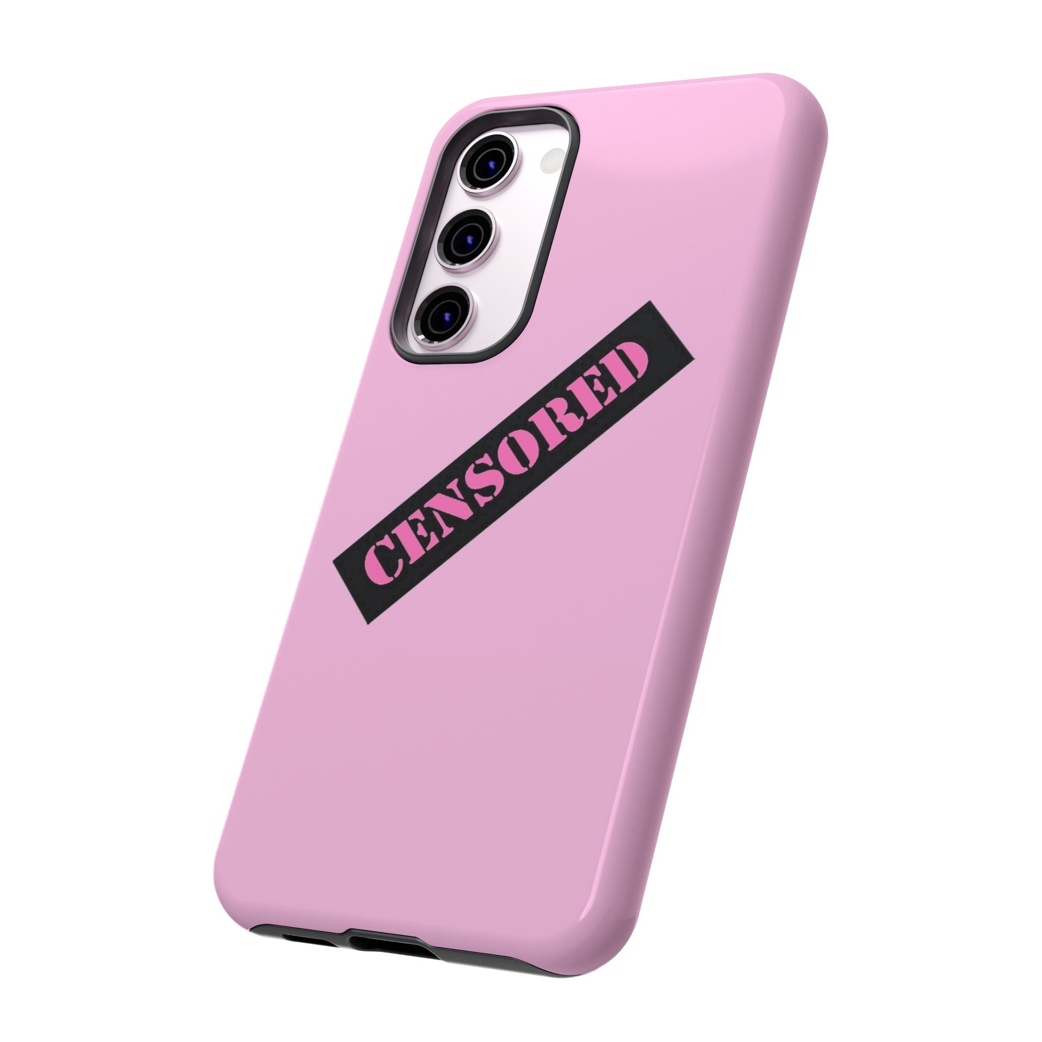 Censored Phone Case - Tough Cases, Cute Phone Cover, Unique Gift, Funny Phone Accessories, Trendy Tech Gear