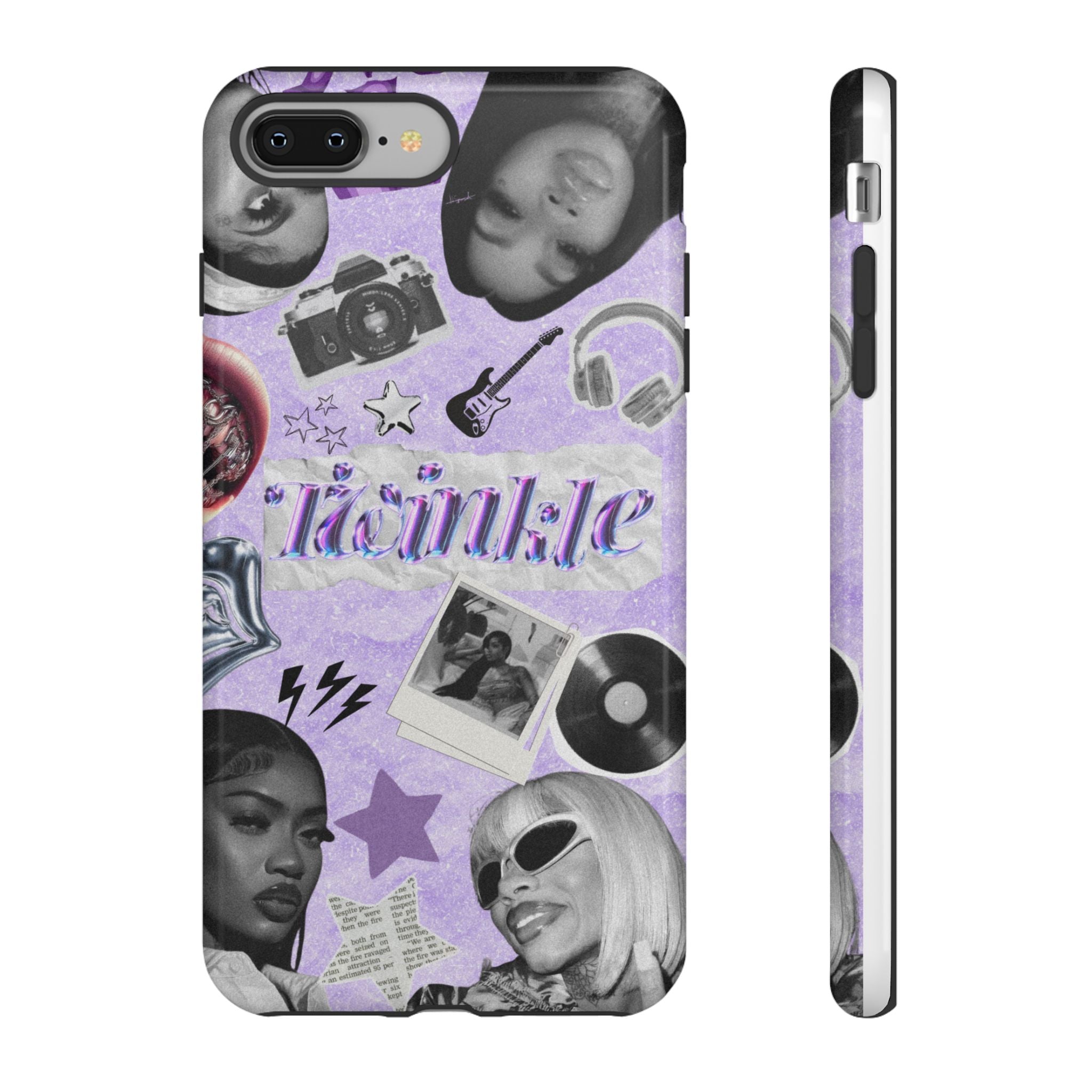 Trendy Phone Case with Retro Design, Cool Phone Cover for Music Lovers, Unique Gift for Teens, Birthday Gift, Stylish Accessories