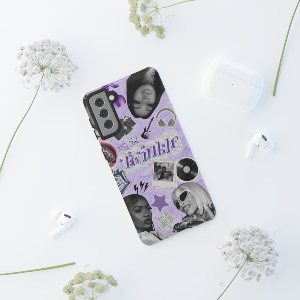 Trendy Phone Case with Retro Design, Cool Phone Cover for Music Lovers, Unique Gift for Teens, Birthday Gift, Stylish Accessories