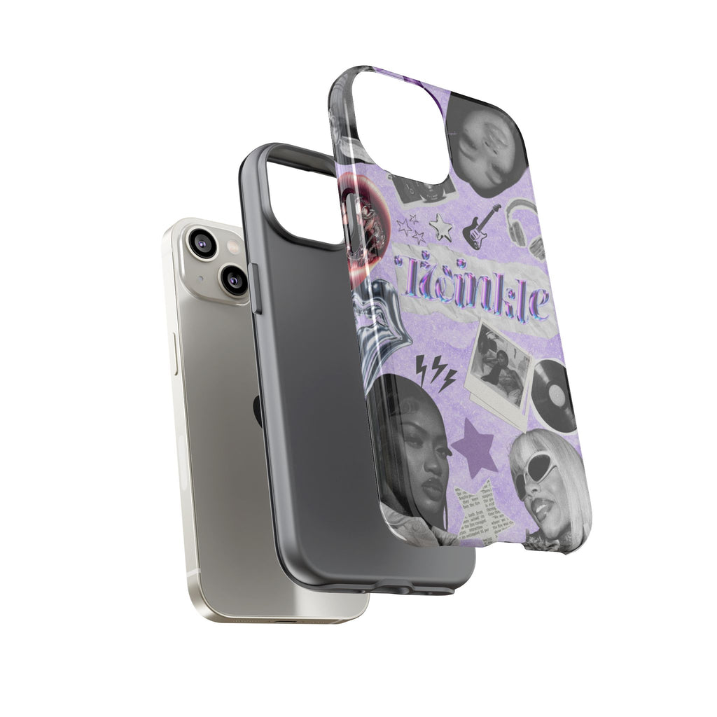 Trendy Phone Case with Retro Design, Cool Phone Cover for Music Lovers, Unique Gift for Teens, Birthday Gift, Stylish Accessories