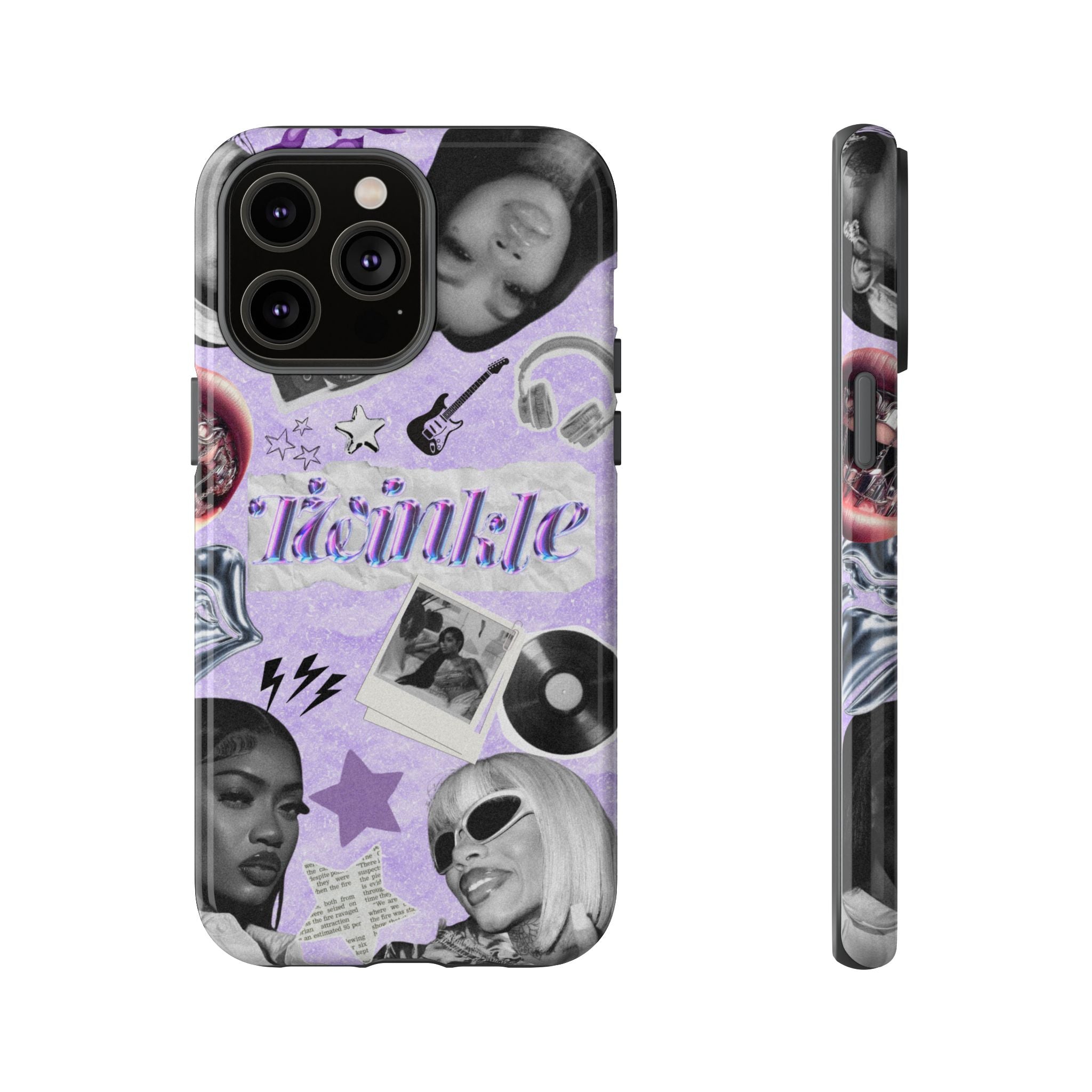 Trendy Phone Case with Retro Design, Cool Phone Cover for Music Lovers, Unique Gift for Teens, Birthday Gift, Stylish Accessories