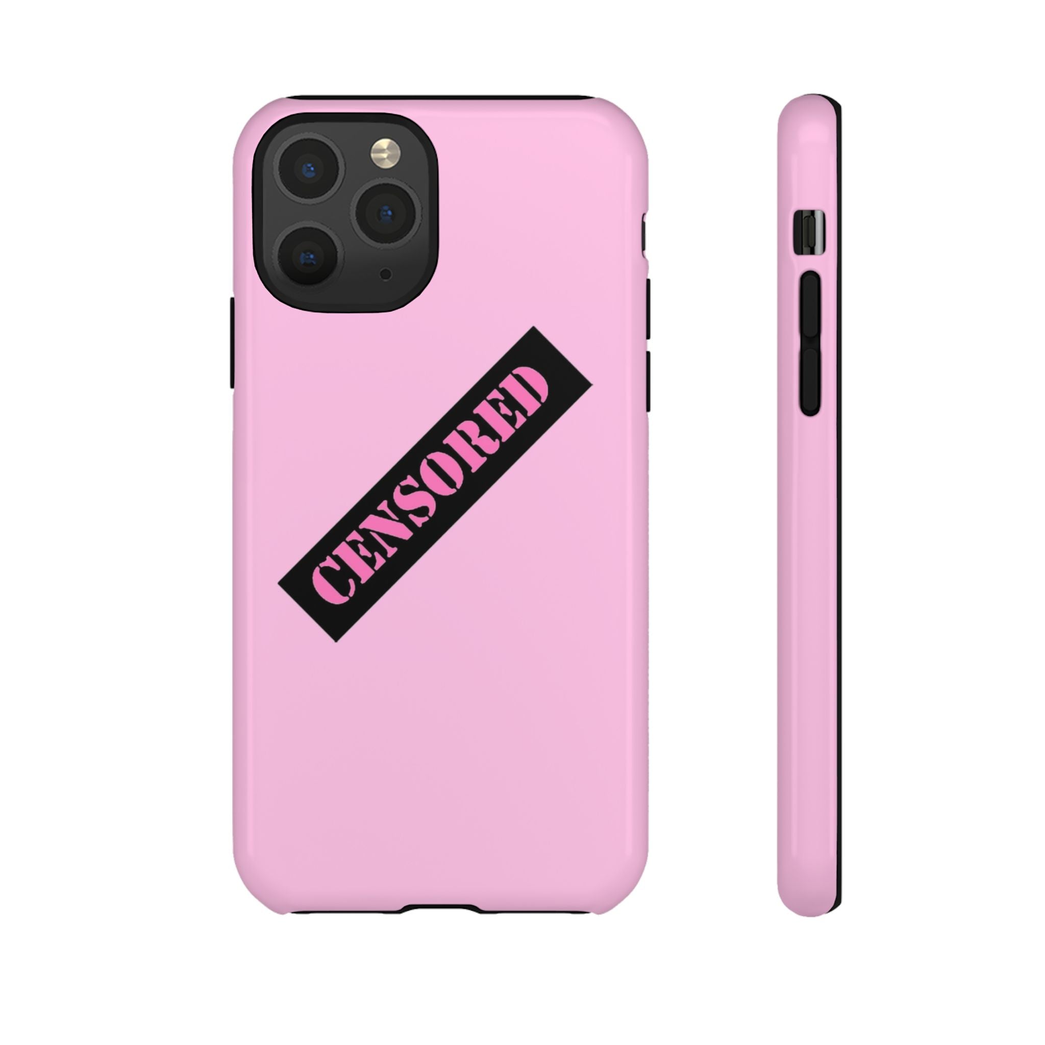 Censored Phone Case - Tough Cases, Cute Phone Cover, Unique Gift, Funny Phone Accessories, Trendy Tech Gear