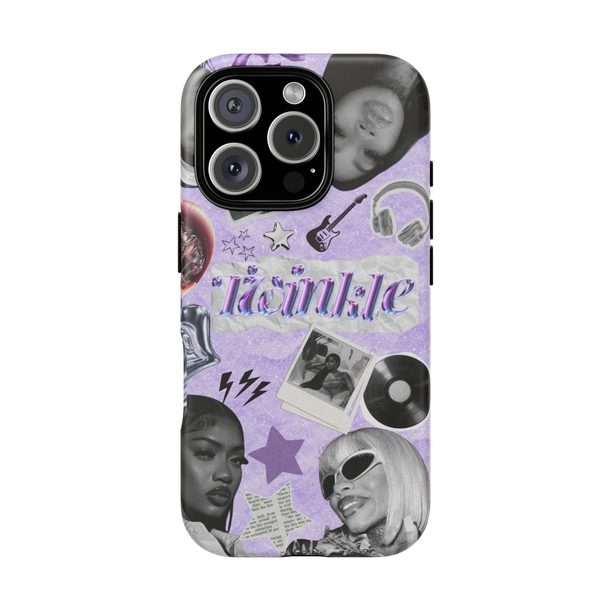 Trendy Phone Case with Retro Design, Cool Phone Cover for Music Lovers, Unique Gift for Teens, Birthday Gift, Stylish Accessories