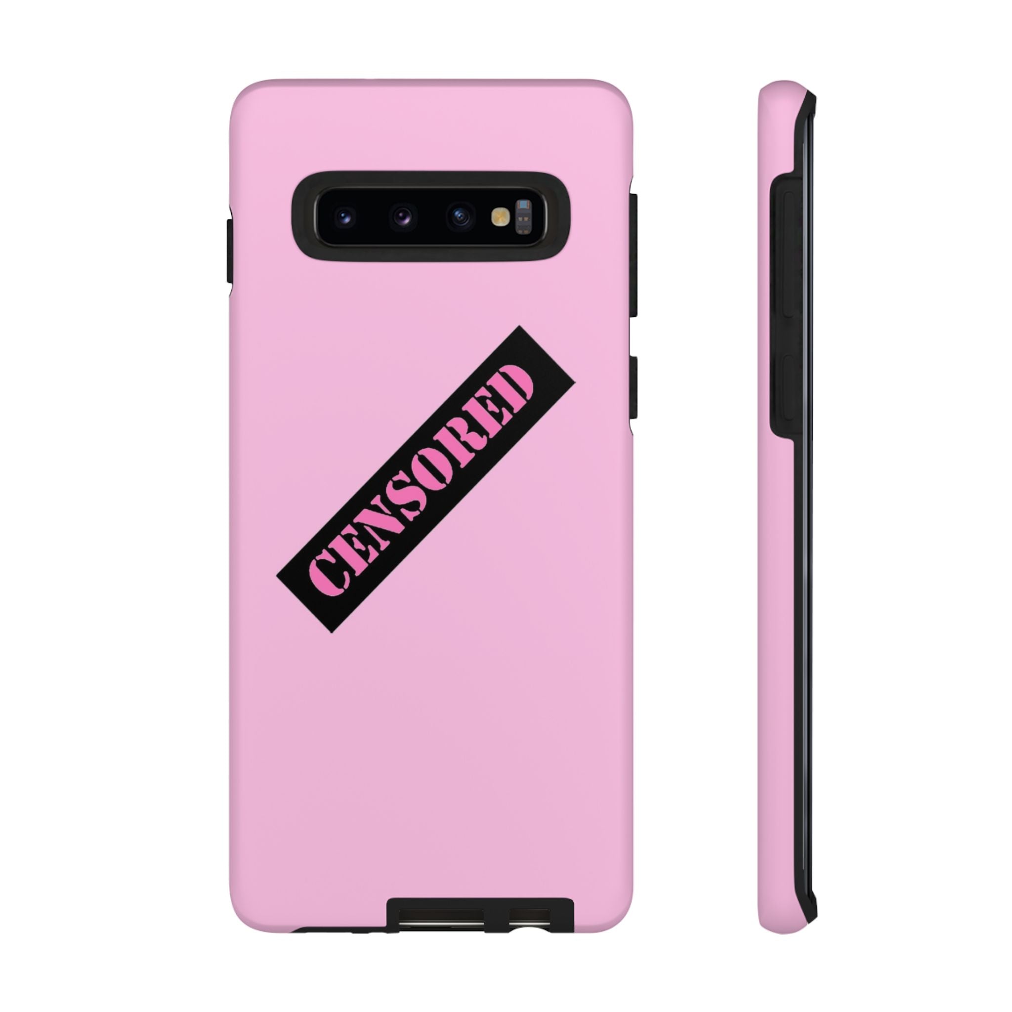 Censored Phone Case - Tough Cases, Cute Phone Cover, Unique Gift, Funny Phone Accessories, Trendy Tech Gear