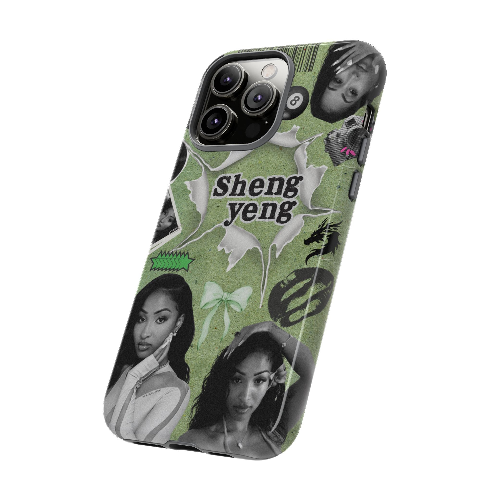 Trendy Phone Case with Unique Black and Green Design, Artistic Phone Cover, Customizable Phone Shell, Vintage Style Case, Gift for [...]