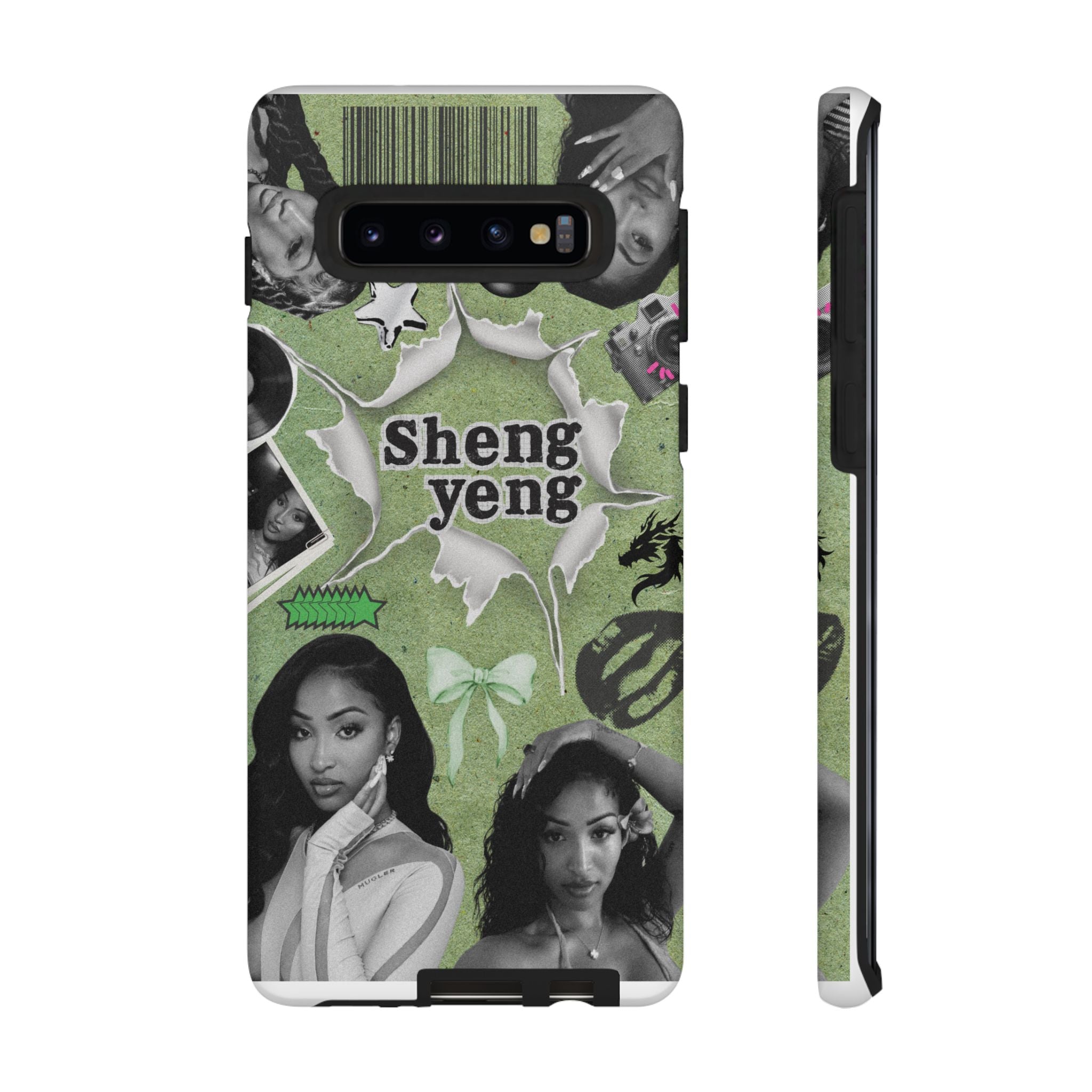 Trendy Phone Case with Unique Black and Green Design, Artistic Phone Cover, Customizable Phone Shell, Vintage Style Case, Gift for [...]