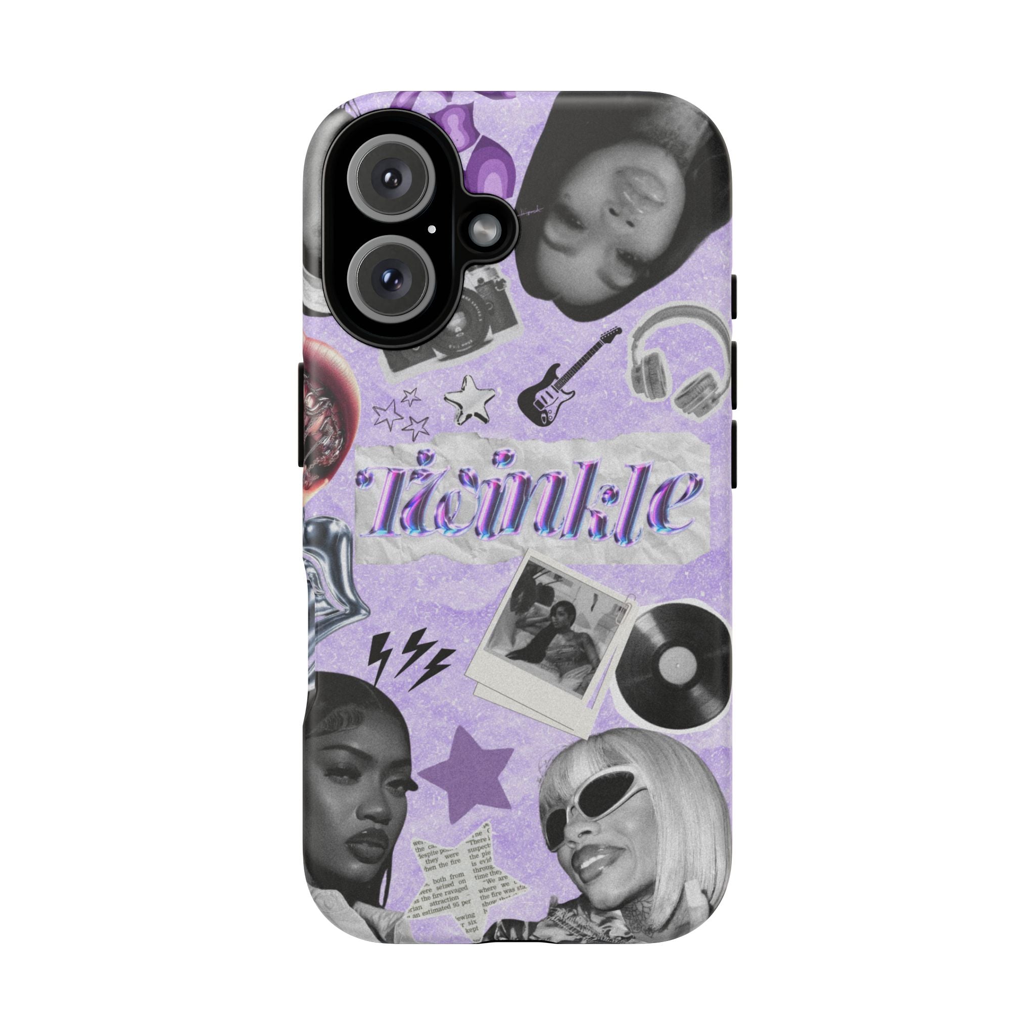 Trendy Phone Case with Retro Design, Cool Phone Cover for Music Lovers, Unique Gift for Teens, Birthday Gift, Stylish Accessories