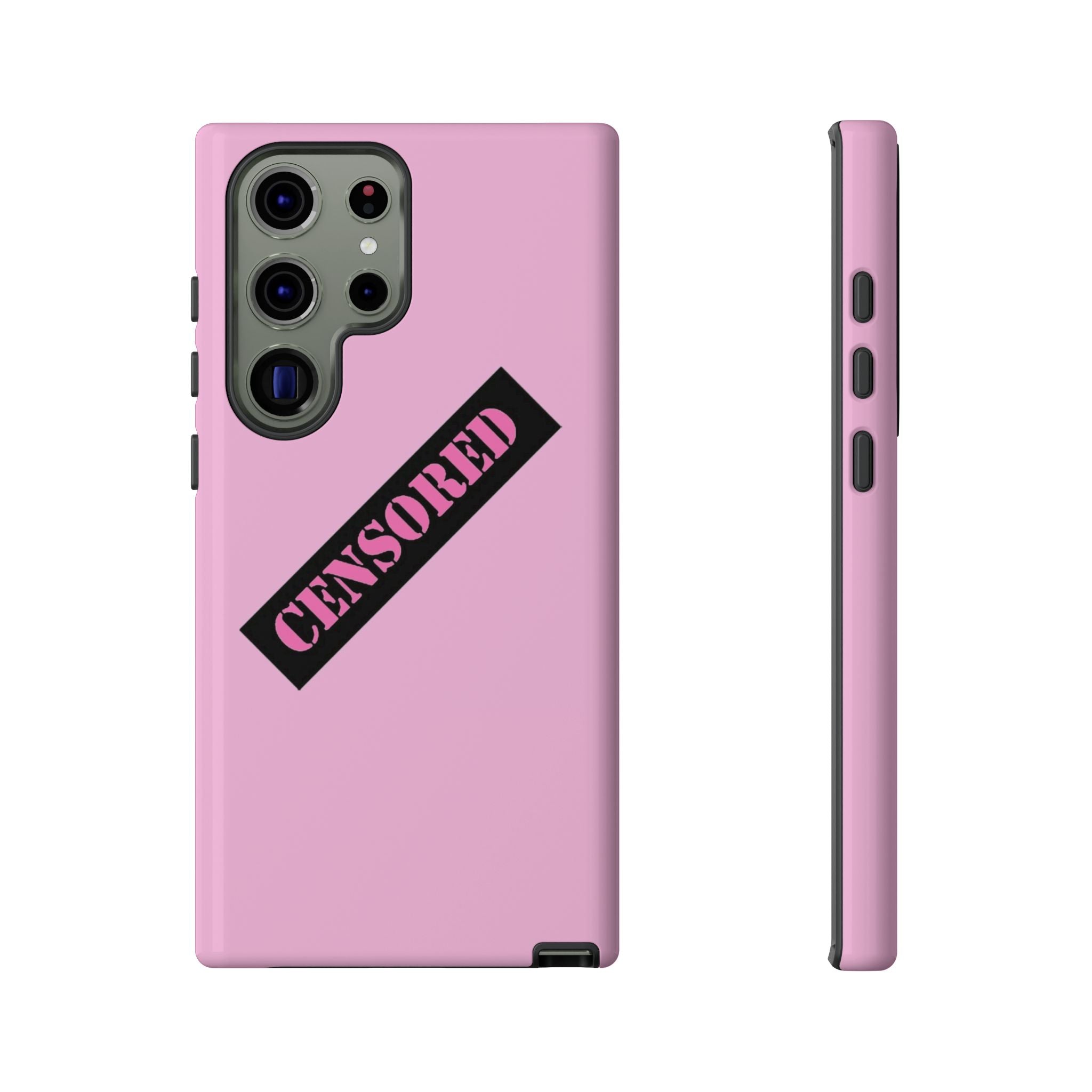 Censored Phone Case - Tough Cases, Cute Phone Cover, Unique Gift, Funny Phone Accessories, Trendy Tech Gear