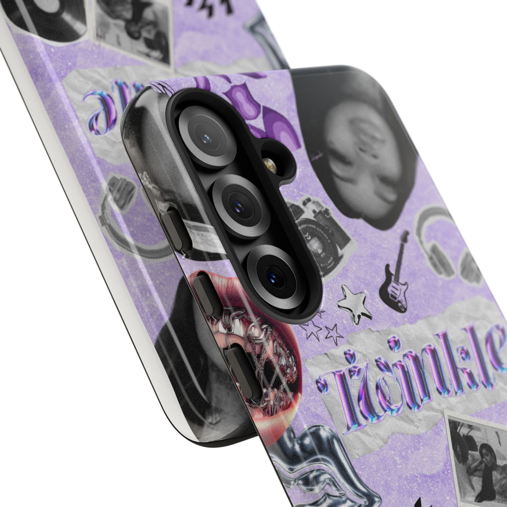 Trendy Phone Case with Retro Design, Cool Phone Cover for Music Lovers, Unique Gift for Teens, Birthday Gift, Stylish Accessories