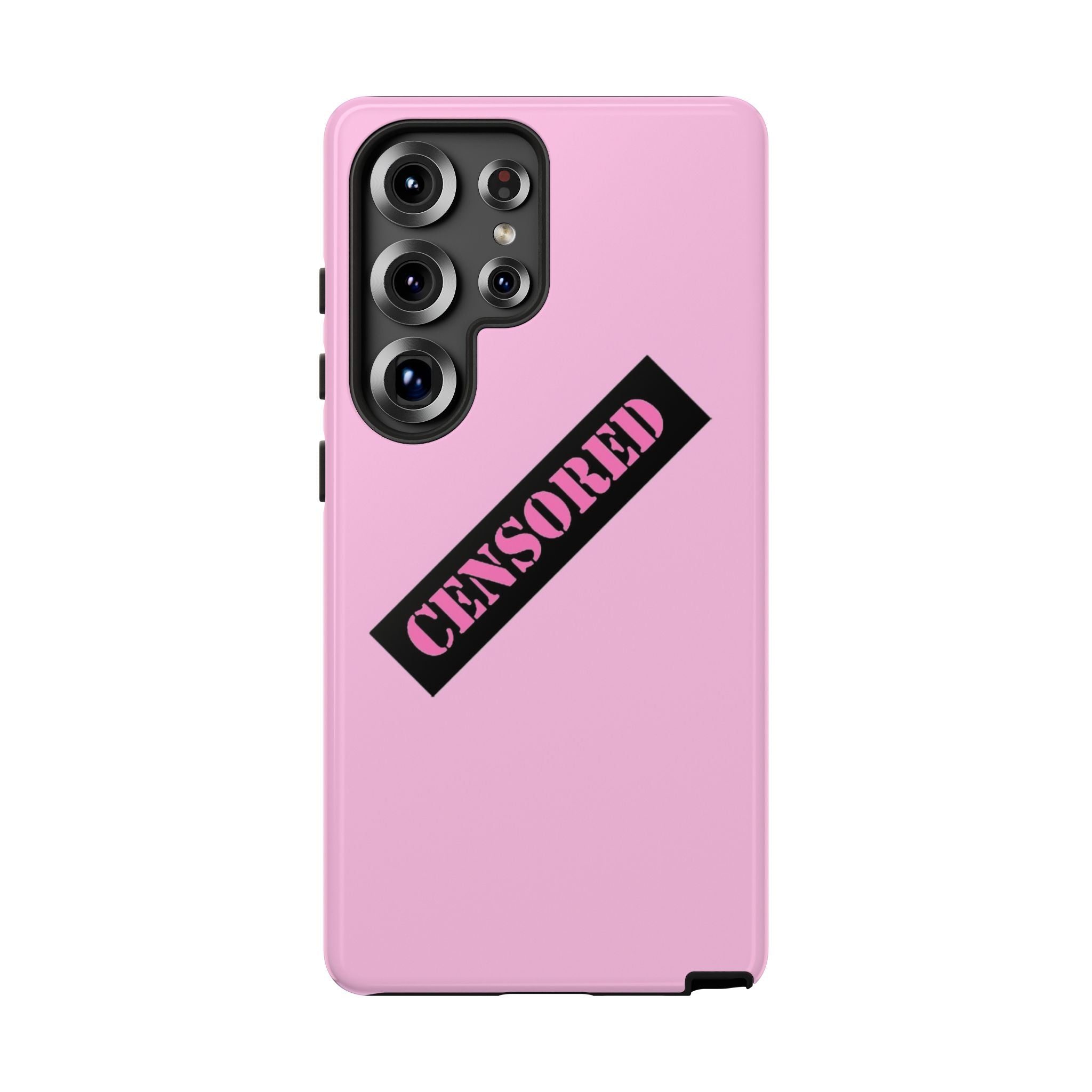 Censored Phone Case - Tough Cases, Cute Phone Cover, Unique Gift, Funny Phone Accessories, Trendy Tech Gear