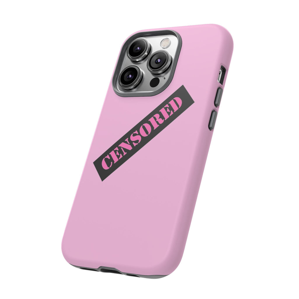 Censored Phone Case - Tough Cases, Cute Phone Cover, Unique Gift, Funny Phone Accessories, Trendy Tech Gear