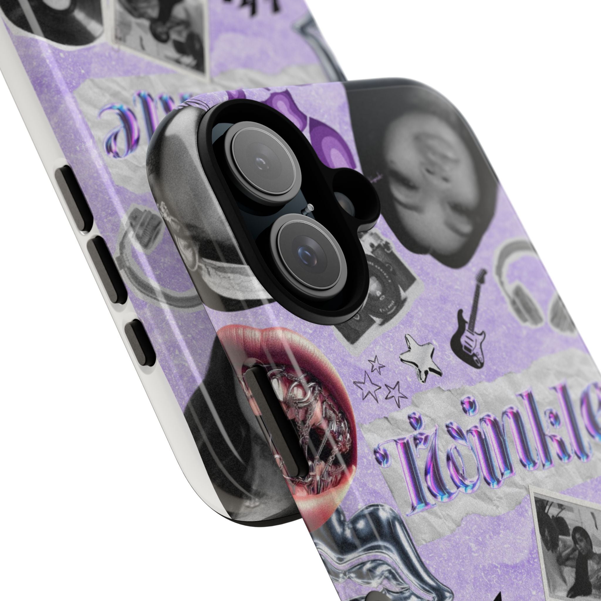 Trendy Phone Case with Retro Design, Cool Phone Cover for Music Lovers, Unique Gift for Teens, Birthday Gift, Stylish Accessories