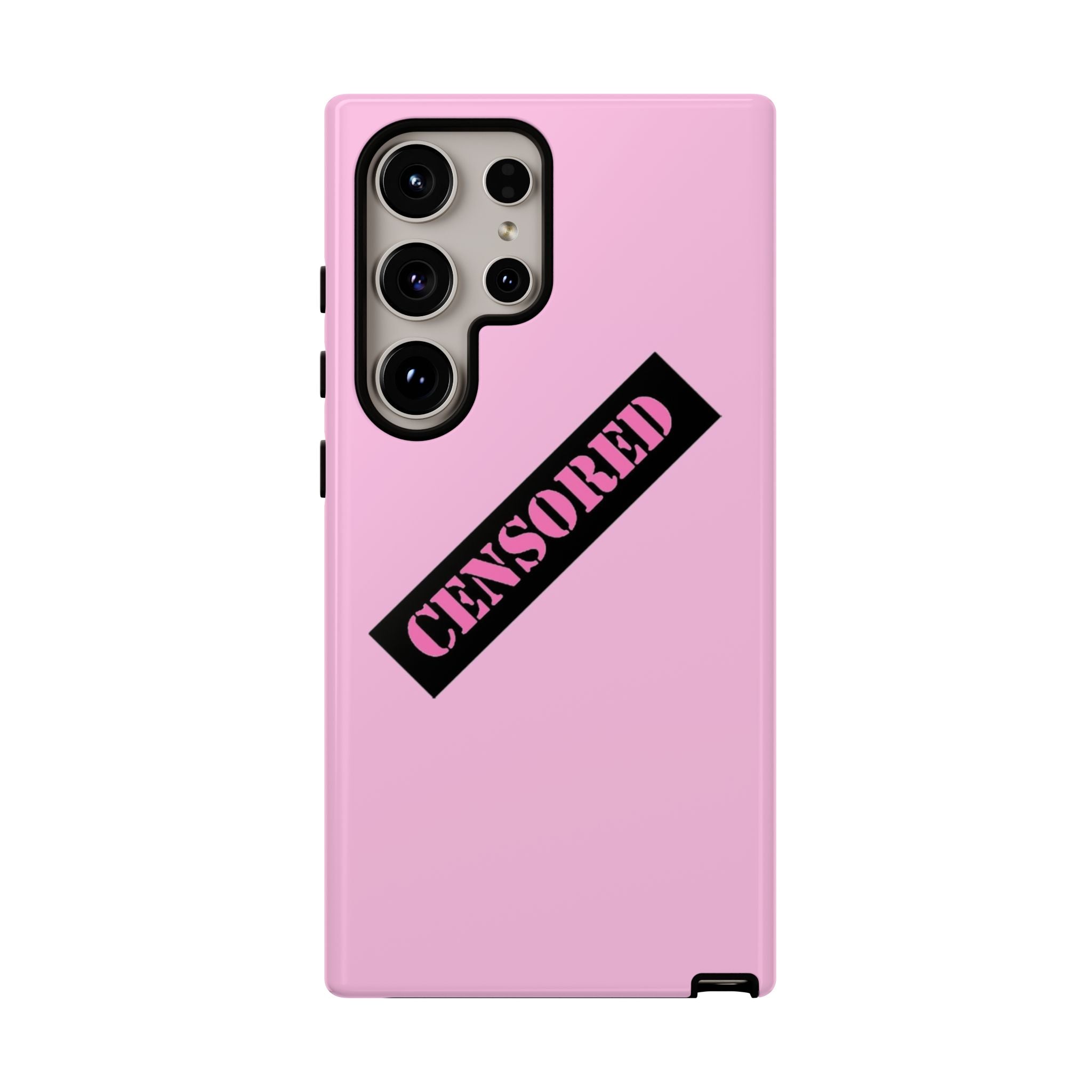 Censored Phone Case - Tough Cases, Cute Phone Cover, Unique Gift, Funny Phone Accessories, Trendy Tech Gear