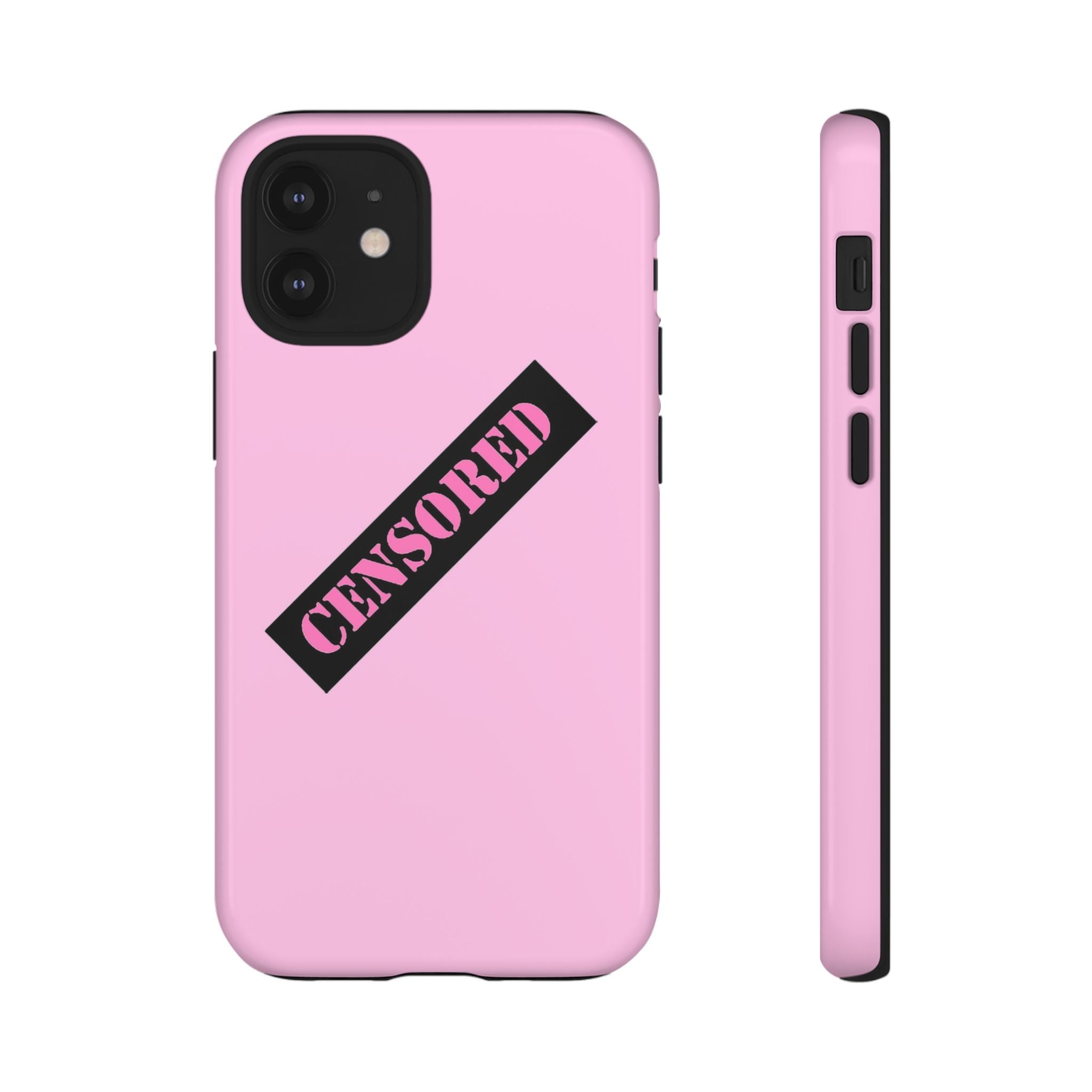 Censored Phone Case - Tough Cases, Cute Phone Cover, Unique Gift, Funny Phone Accessories, Trendy Tech Gear