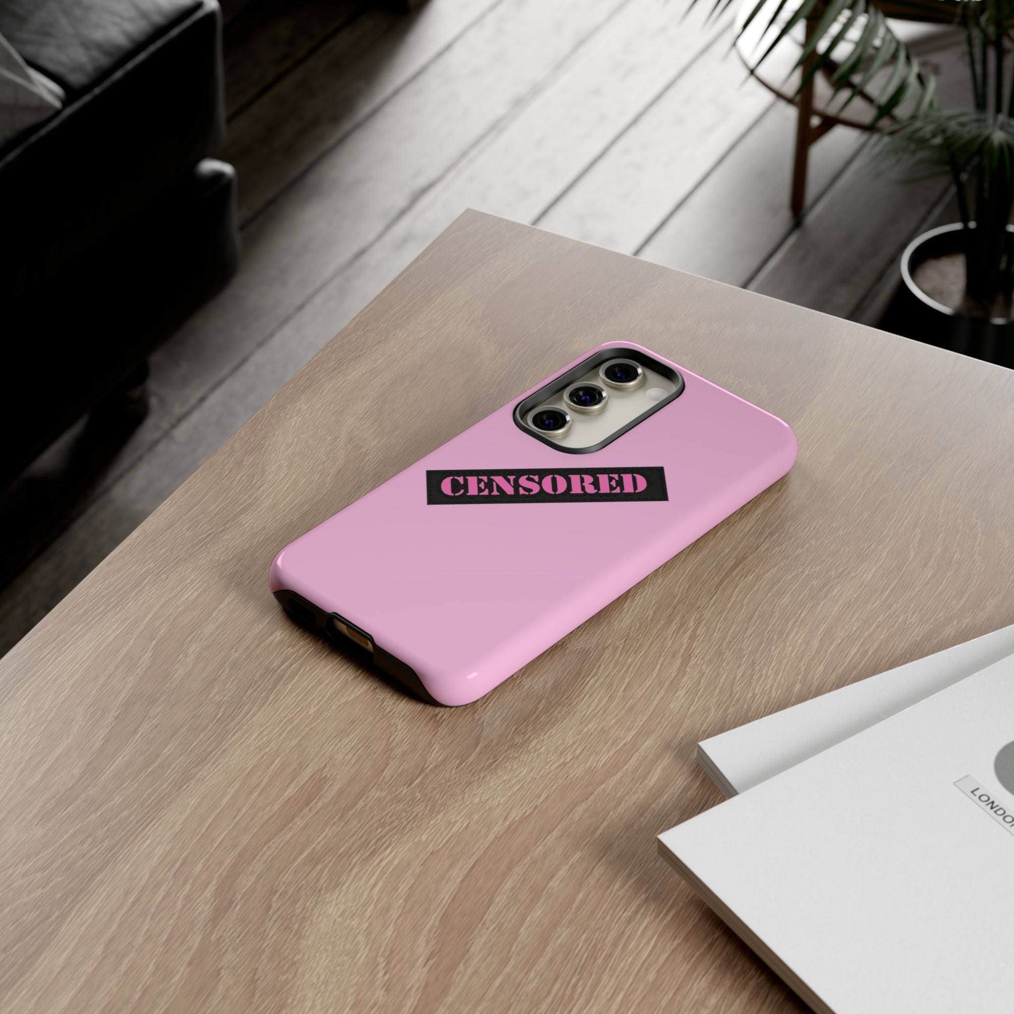 Censored Phone Case - Tough Cases, Cute Phone Cover, Unique Gift, Funny Phone Accessories, Trendy Tech Gear