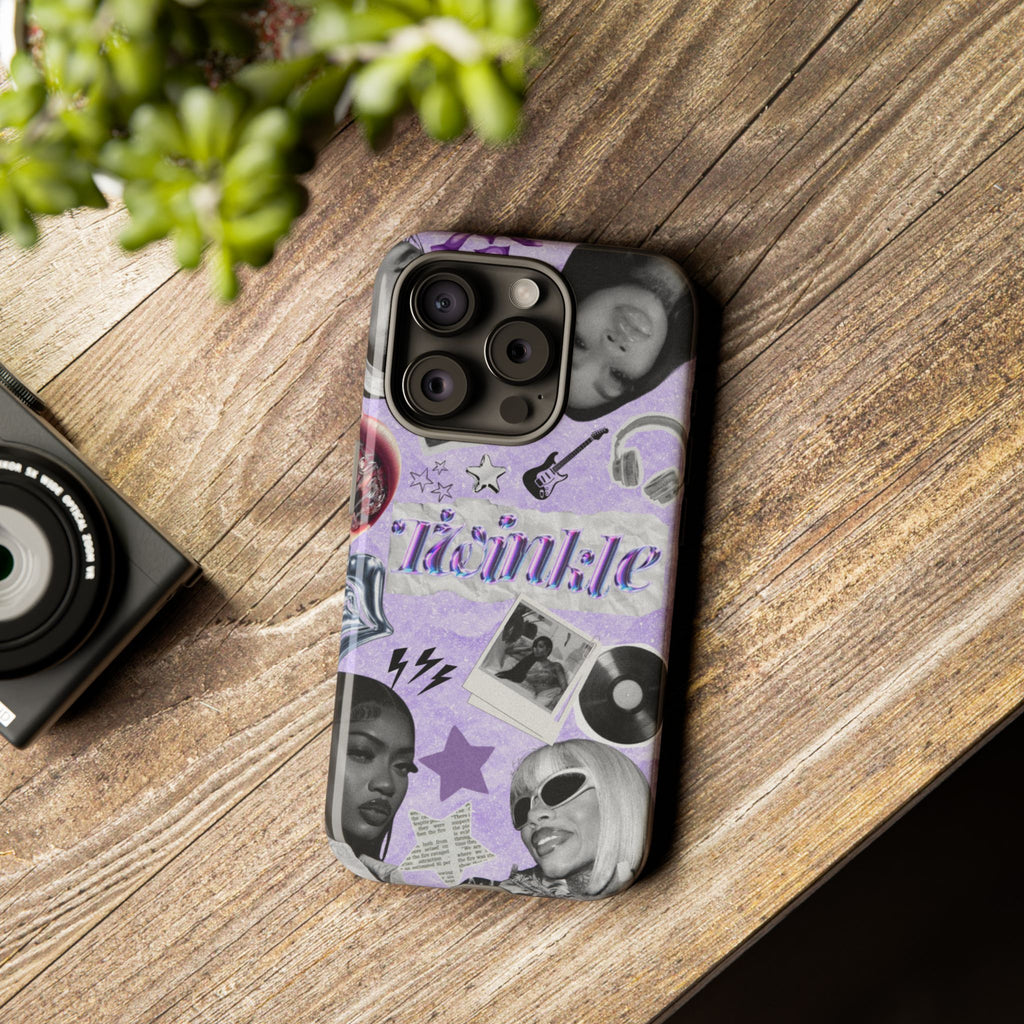 Trendy Phone Case with Retro Design, Cool Phone Cover for Music Lovers, Unique Gift for Teens, Birthday Gift, Stylish Accessories