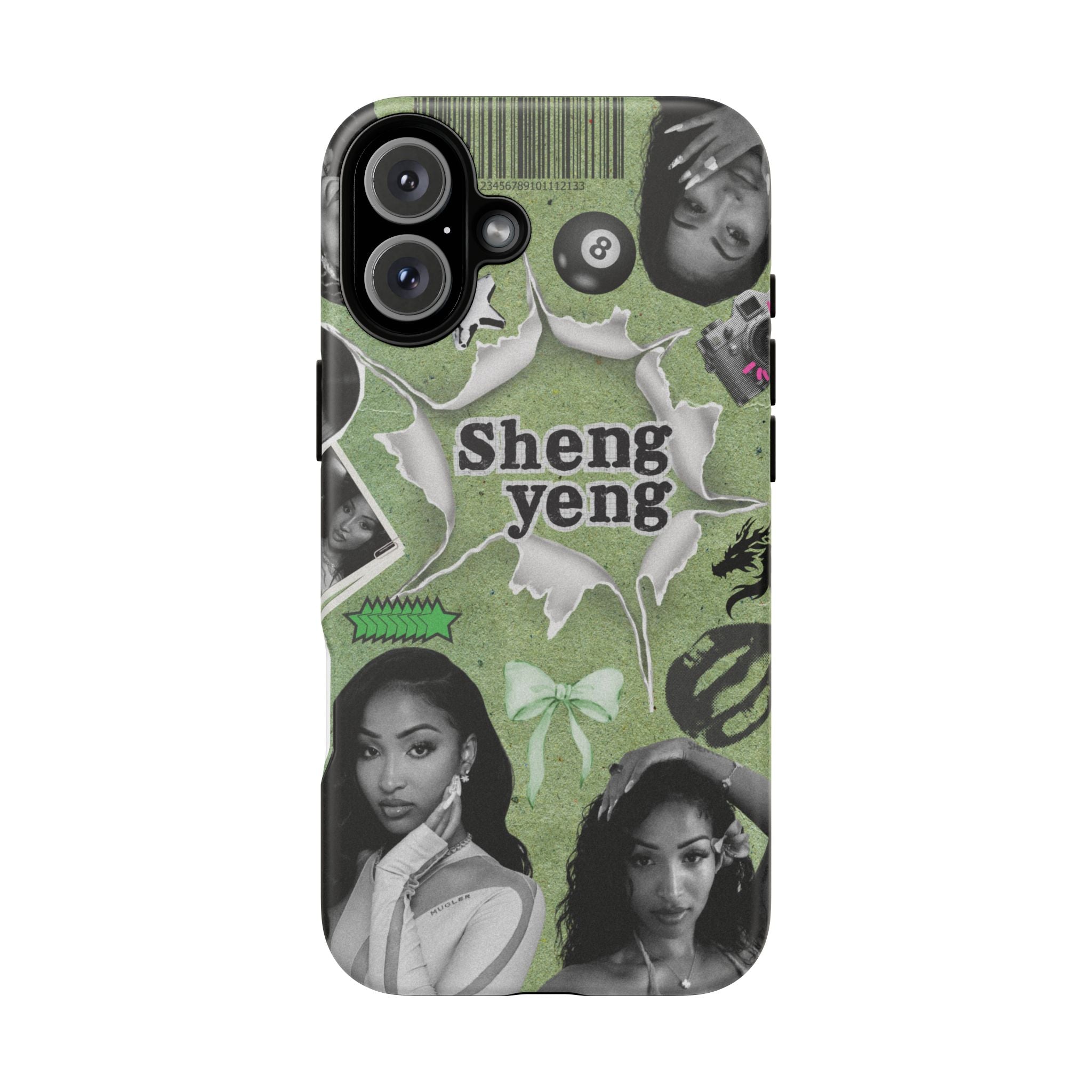 Trendy Phone Case with Unique Black and Green Design, Artistic Phone Cover, Customizable Phone Shell, Vintage Style Case, Gift for [...]