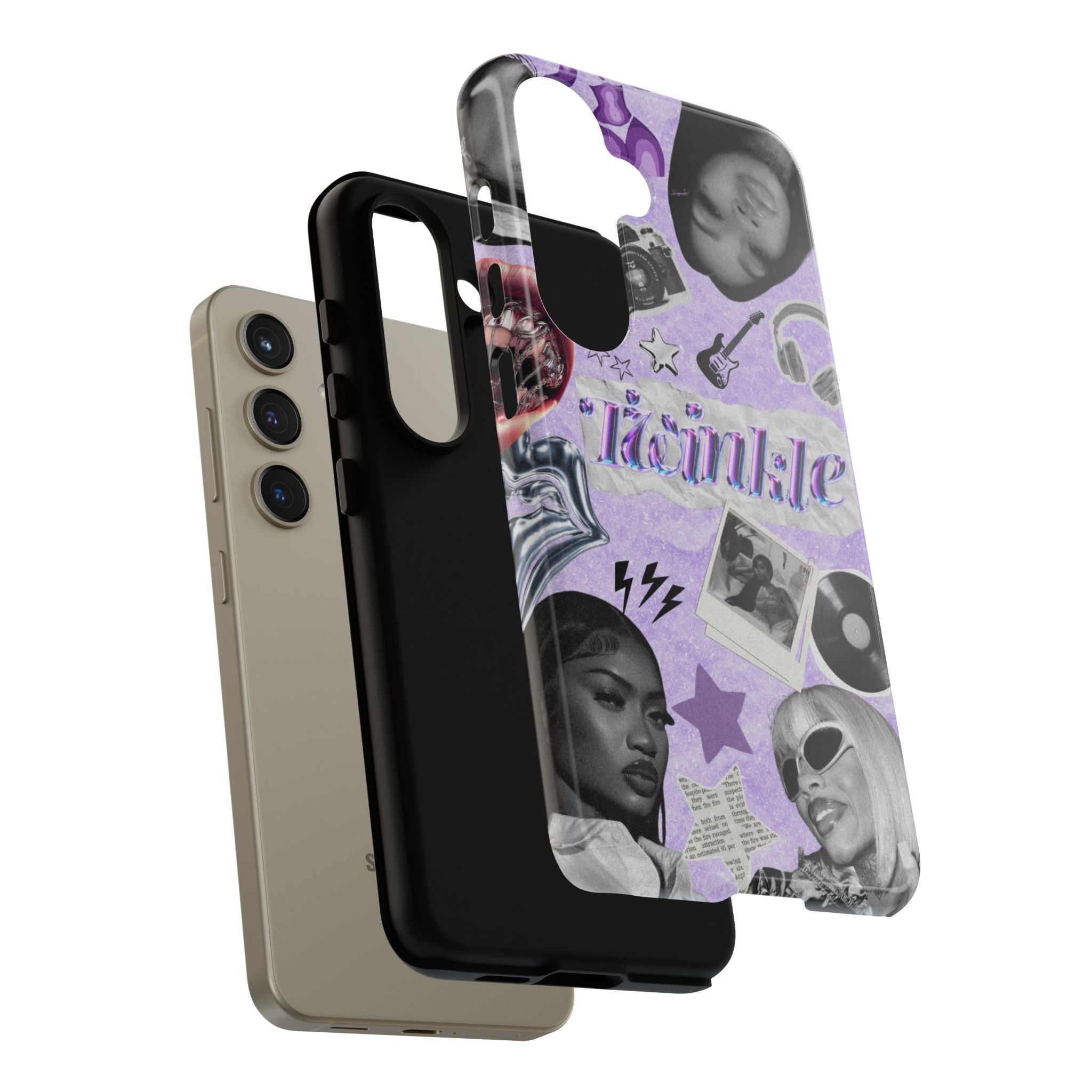 Trendy Phone Case with Retro Design, Cool Phone Cover for Music Lovers, Unique Gift for Teens, Birthday Gift, Stylish Accessories