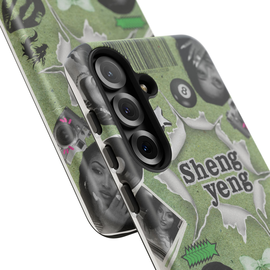 Trendy Phone Case with Unique Black and Green Design, Artistic Phone Cover, Customizable Phone Shell, Vintage Style Case, Gift for [...]