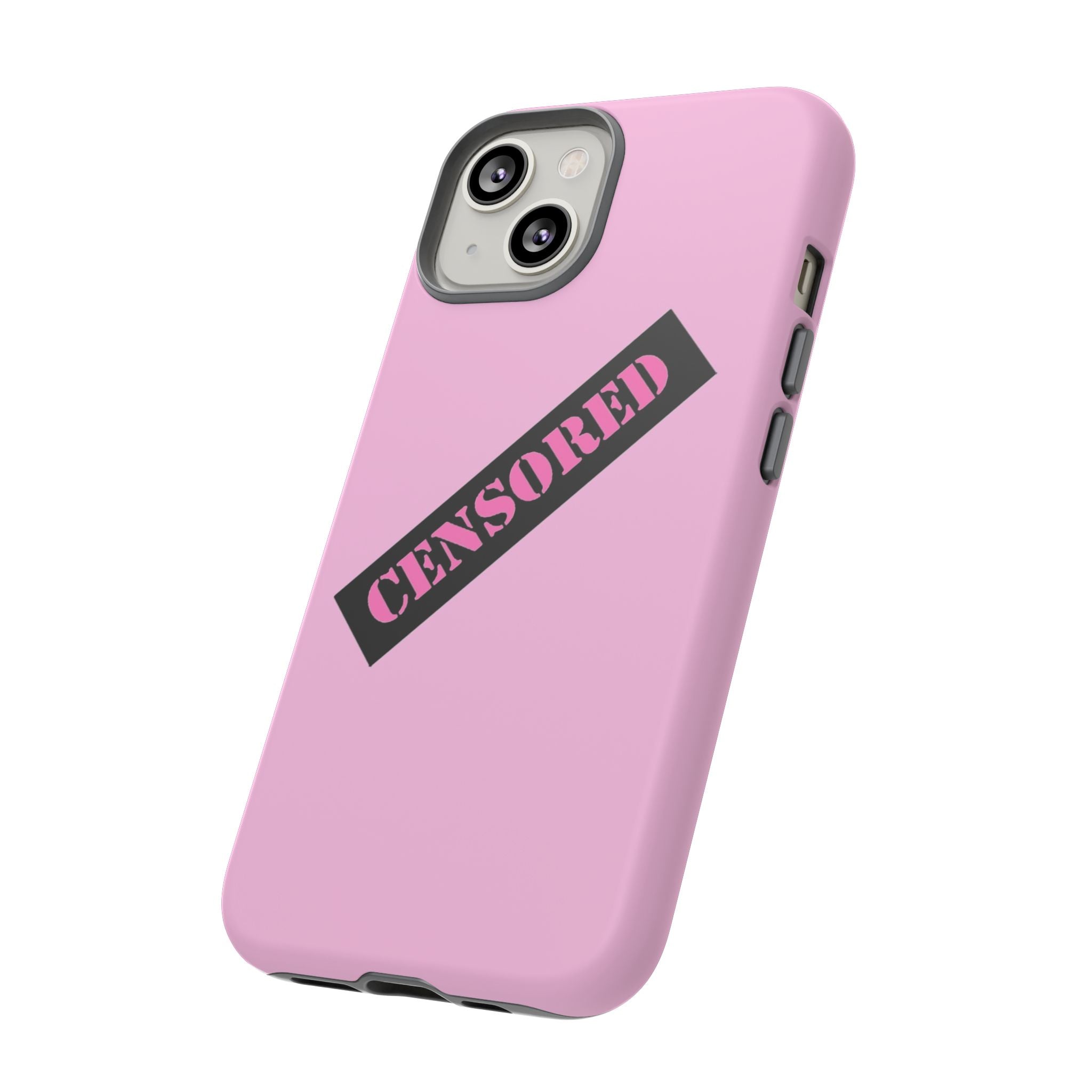 Censored Phone Case - Tough Cases, Cute Phone Cover, Unique Gift, Funny Phone Accessories, Trendy Tech Gear