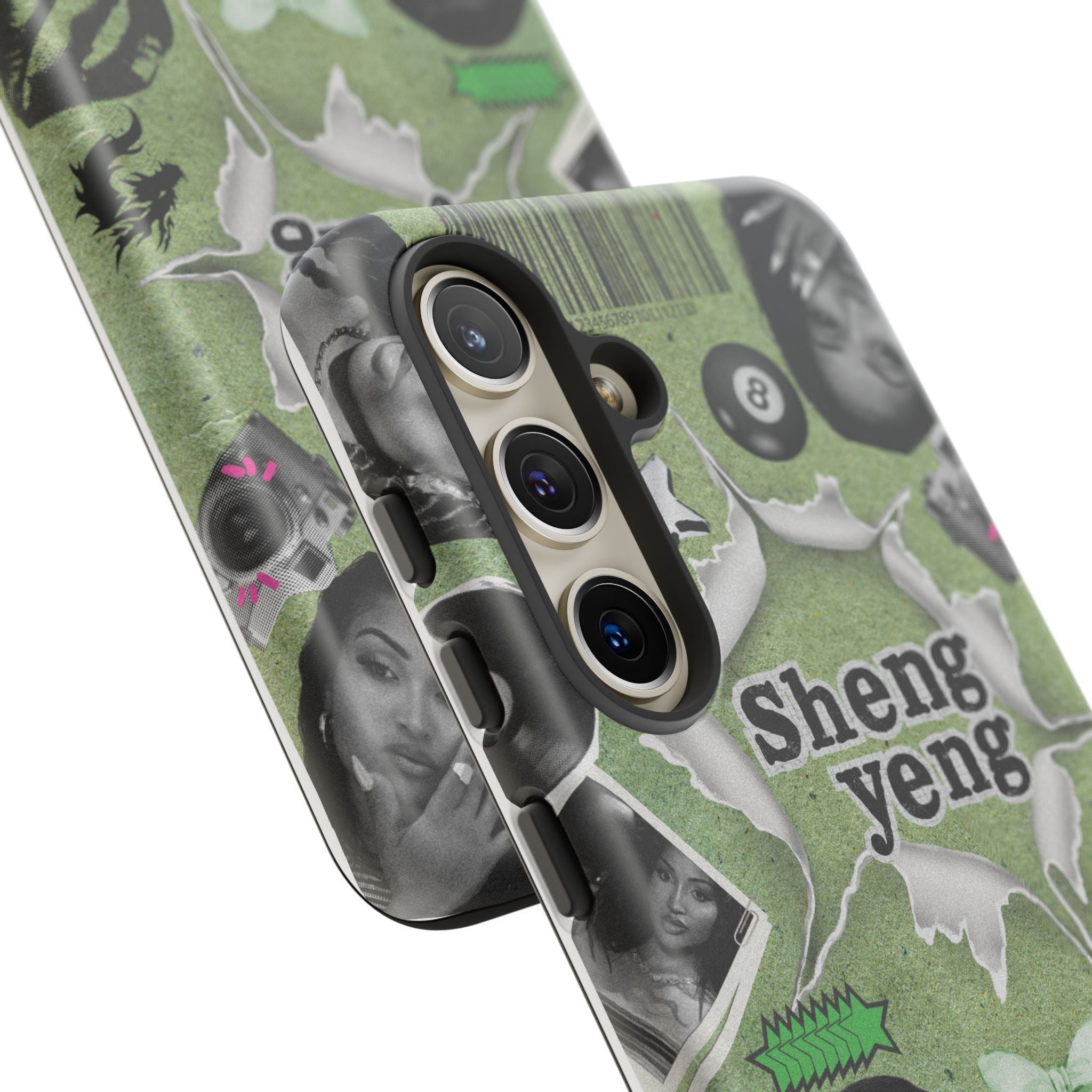 Trendy Phone Case with Unique Black and Green Design, Artistic Phone Cover, Customizable Phone Shell, Vintage Style Case, Gift for [...]