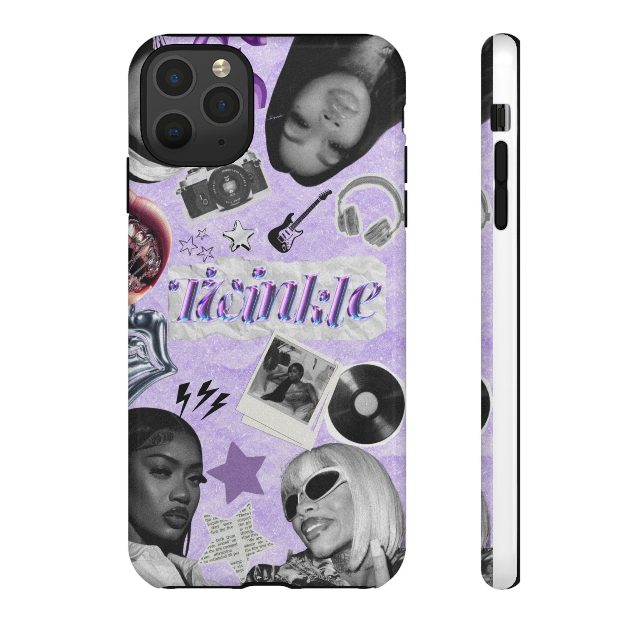 Trendy Phone Case with Retro Design, Cool Phone Cover for Music Lovers, Unique Gift for Teens, Birthday Gift, Stylish Accessories
