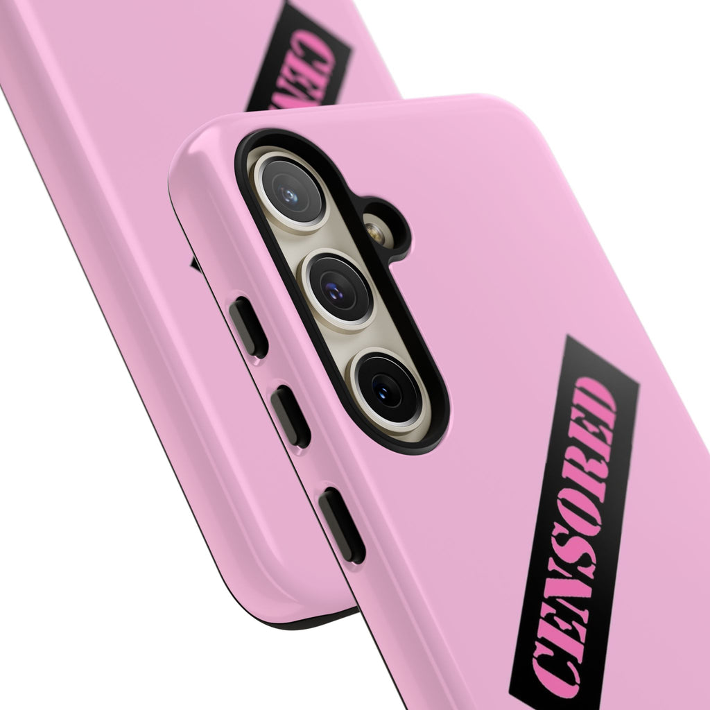 Censored Phone Case - Tough Cases, Cute Phone Cover, Unique Gift, Funny Phone Accessories, Trendy Tech Gear