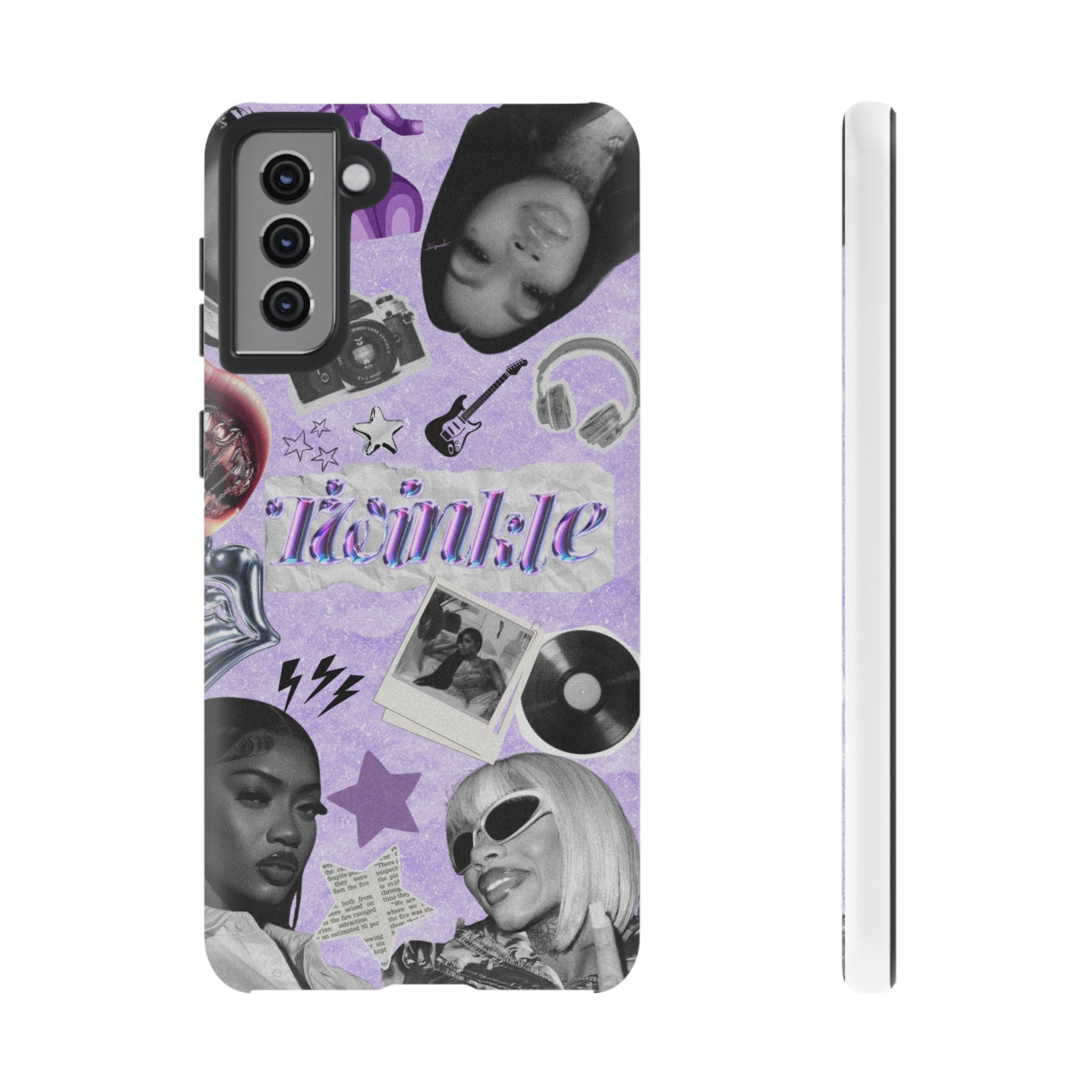 Trendy Phone Case with Retro Design, Cool Phone Cover for Music Lovers, Unique Gift for Teens, Birthday Gift, Stylish Accessories