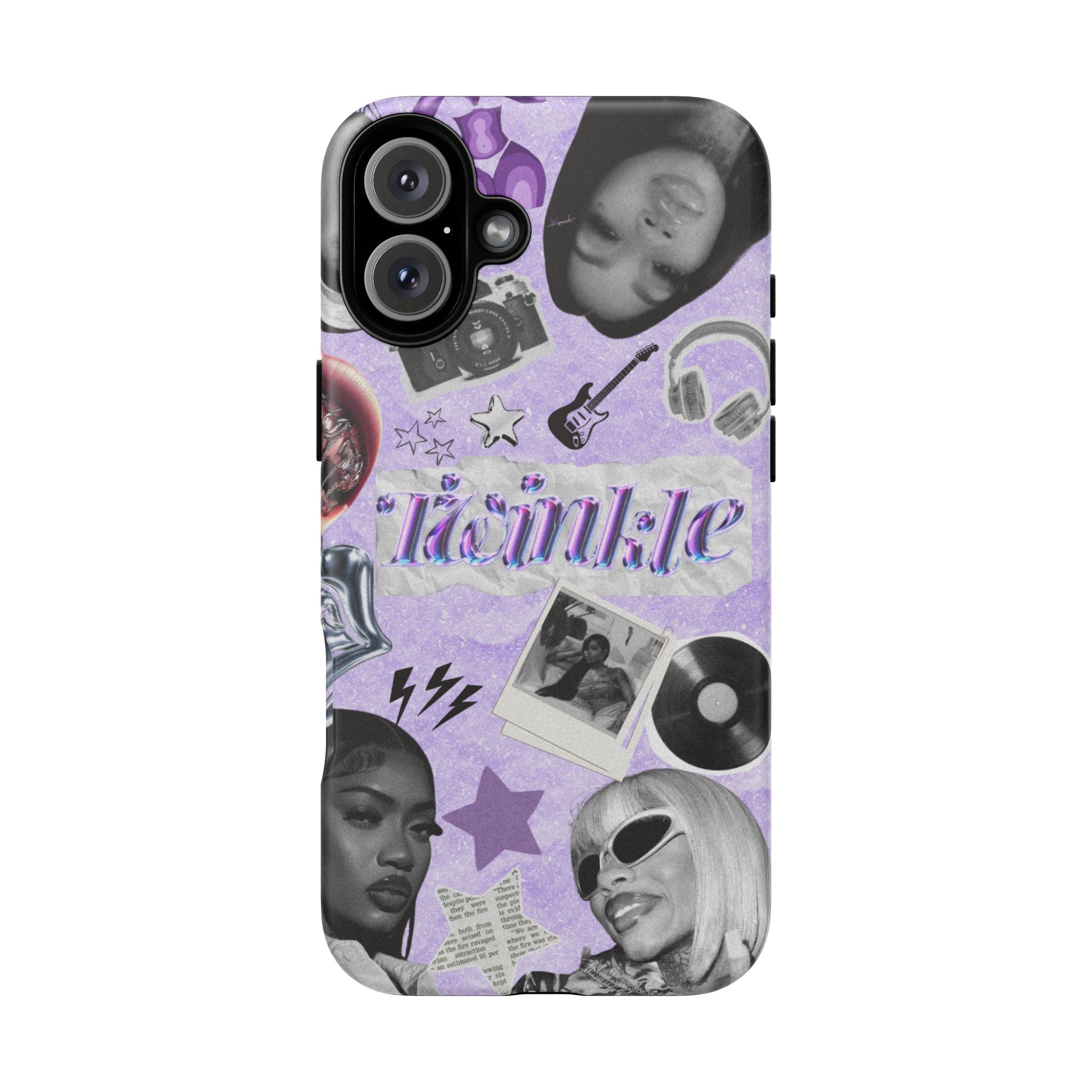 Trendy Phone Case with Retro Design, Cool Phone Cover for Music Lovers, Unique Gift for Teens, Birthday Gift, Stylish Accessories