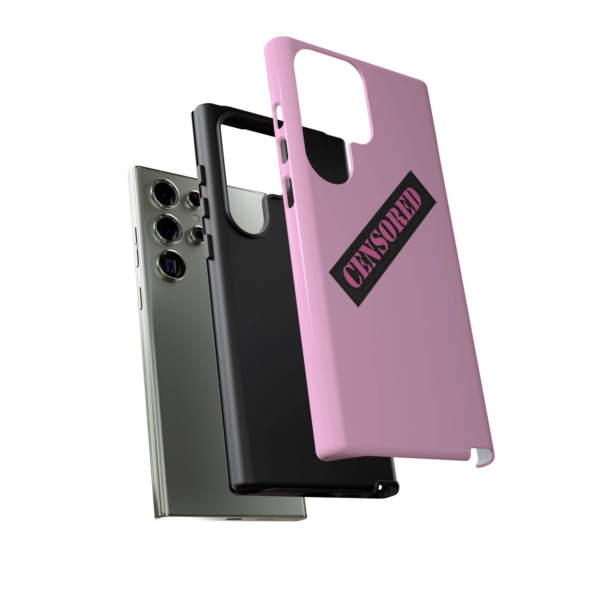 Censored Phone Case - Tough Cases, Cute Phone Cover, Unique Gift, Funny Phone Accessories, Trendy Tech Gear