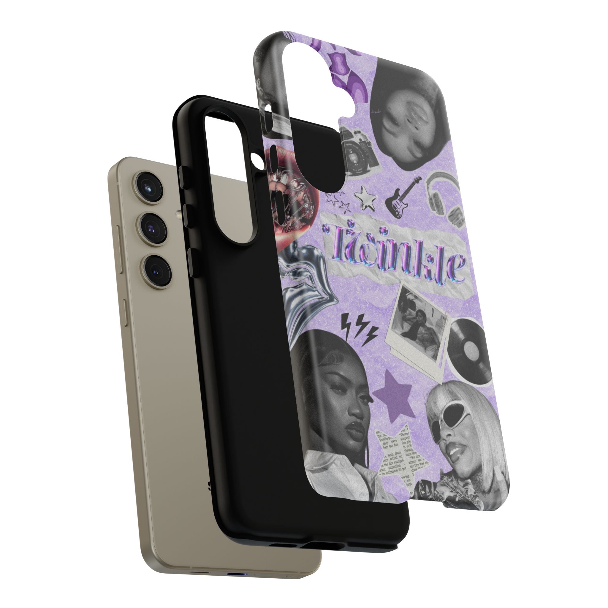 Trendy Phone Case with Retro Design, Cool Phone Cover for Music Lovers, Unique Gift for Teens, Birthday Gift, Stylish Accessories