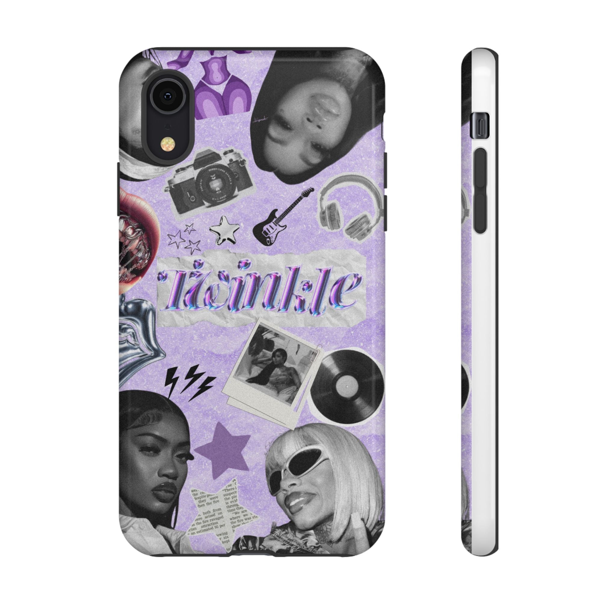 Trendy Phone Case with Retro Design, Cool Phone Cover for Music Lovers, Unique Gift for Teens, Birthday Gift, Stylish Accessories