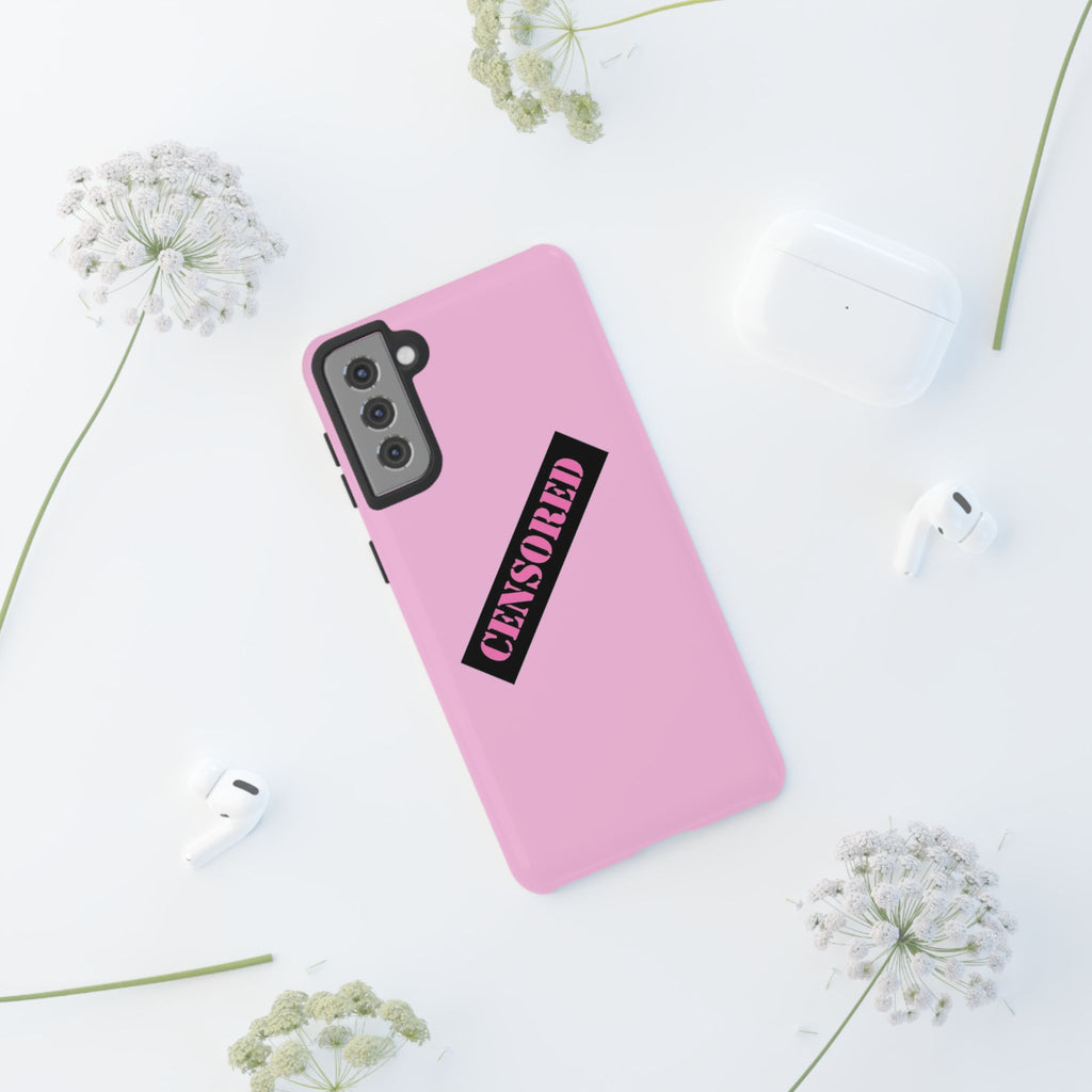 Censored Phone Case - Tough Cases, Cute Phone Cover, Unique Gift, Funny Phone Accessories, Trendy Tech Gear