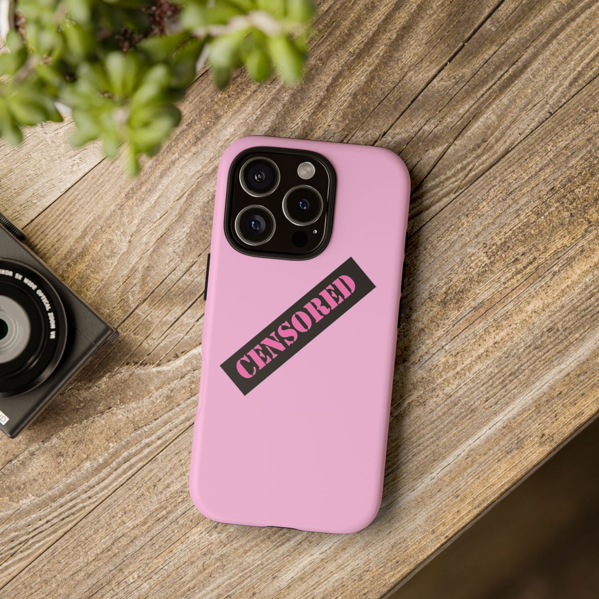 Censored Phone Case - Tough Cases, Cute Phone Cover, Unique Gift, Funny Phone Accessories, Trendy Tech Gear