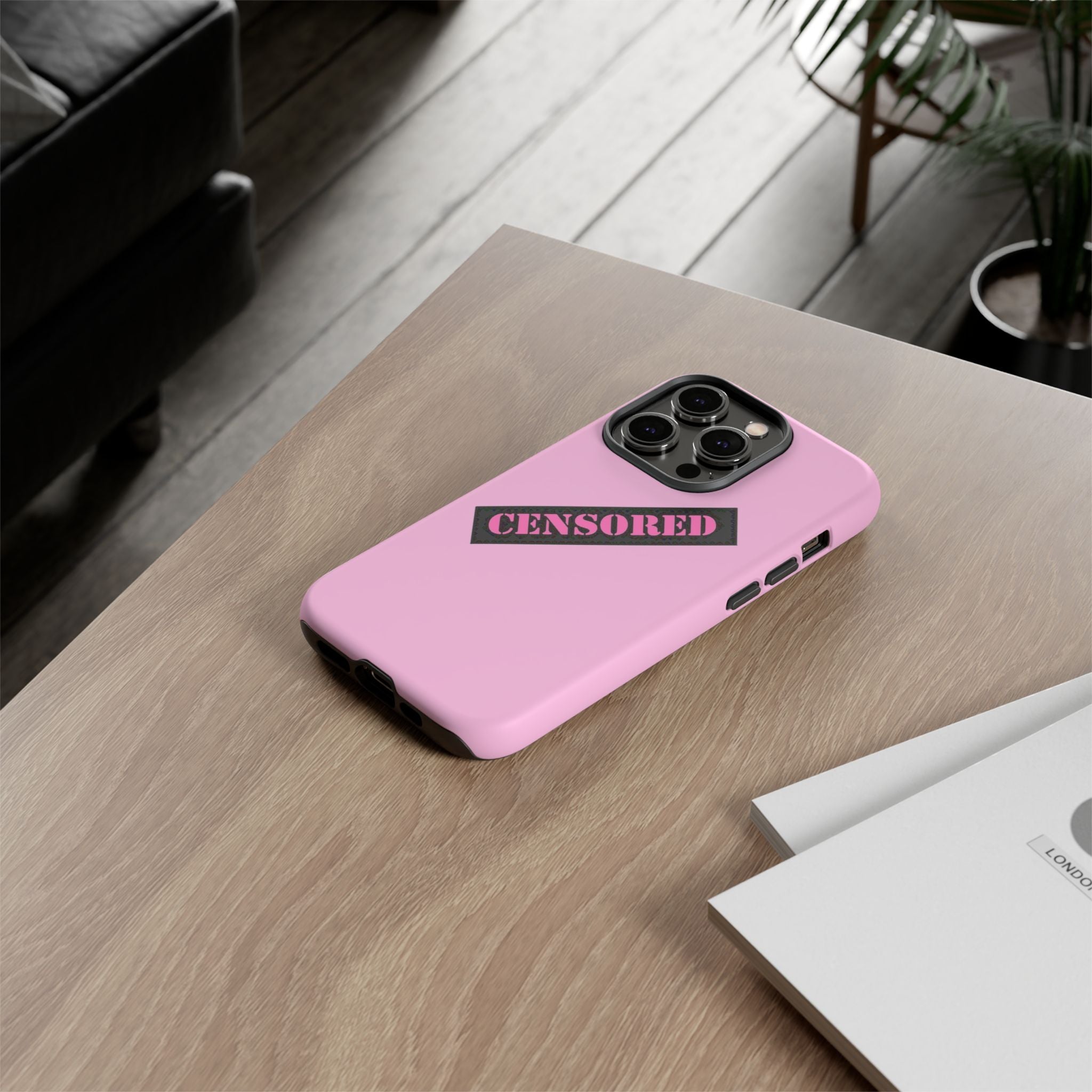 Censored Phone Case - Tough Cases, Cute Phone Cover, Unique Gift, Funny Phone Accessories, Trendy Tech Gear