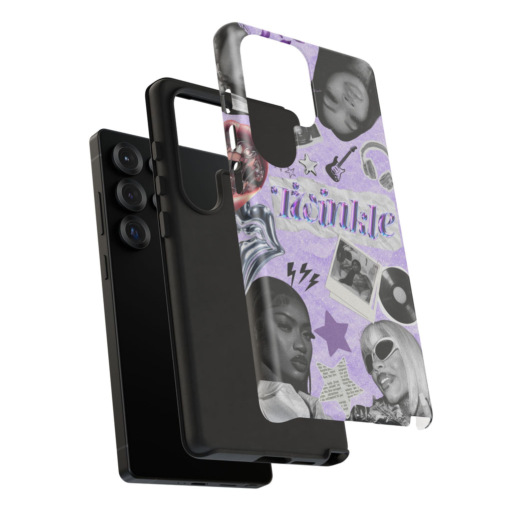 Trendy Phone Case with Retro Design, Cool Phone Cover for Music Lovers, Unique Gift for Teens, Birthday Gift, Stylish Accessories