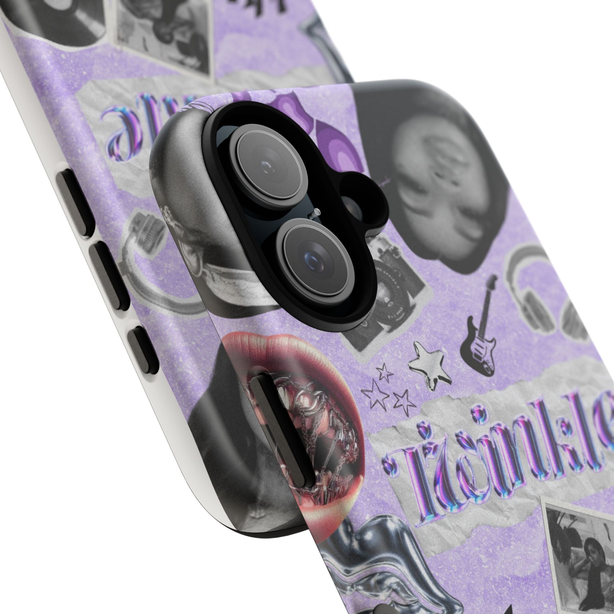 Trendy Phone Case with Retro Design, Cool Phone Cover for Music Lovers, Unique Gift for Teens, Birthday Gift, Stylish Accessories