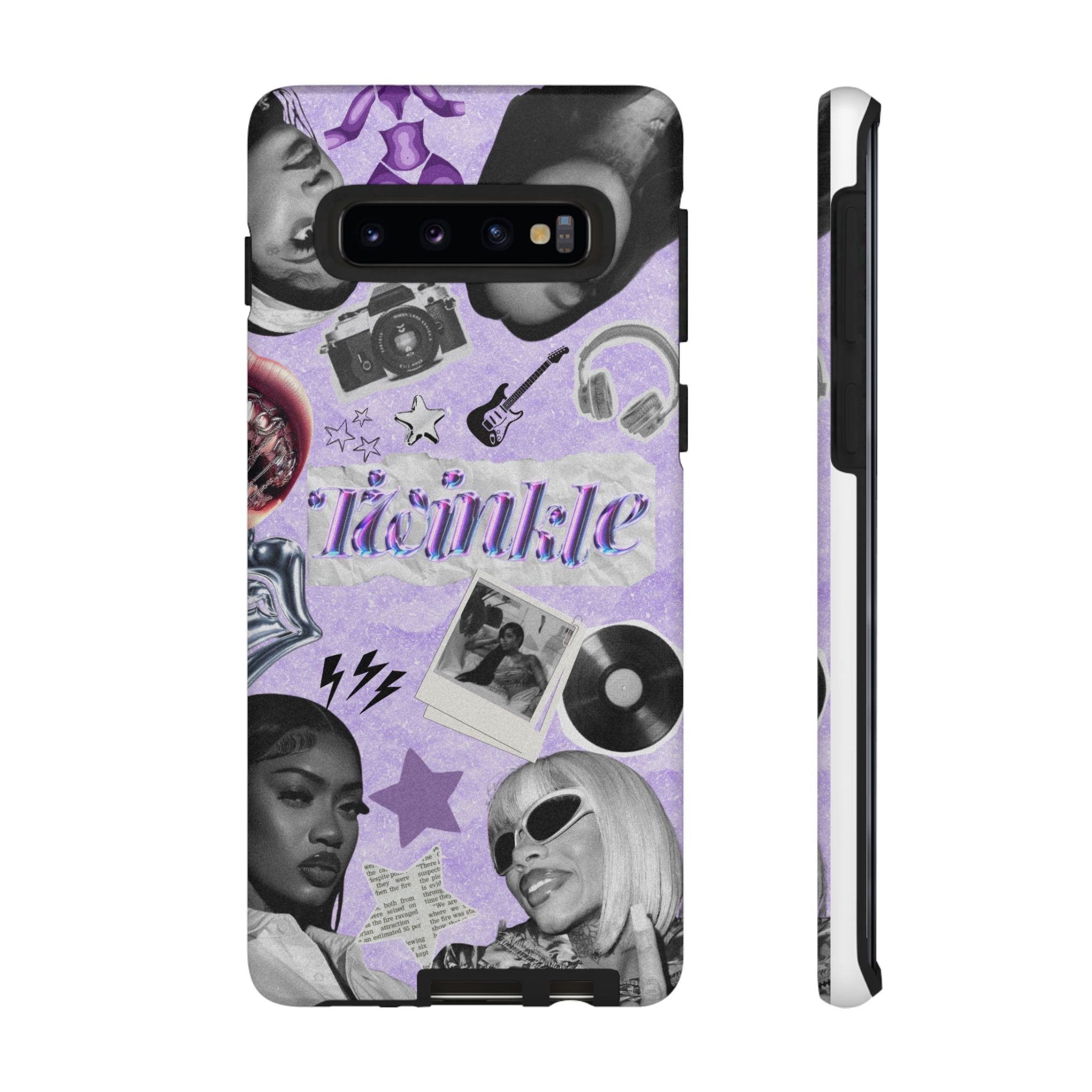 Trendy Phone Case with Retro Design, Cool Phone Cover for Music Lovers, Unique Gift for Teens, Birthday Gift, Stylish Accessories