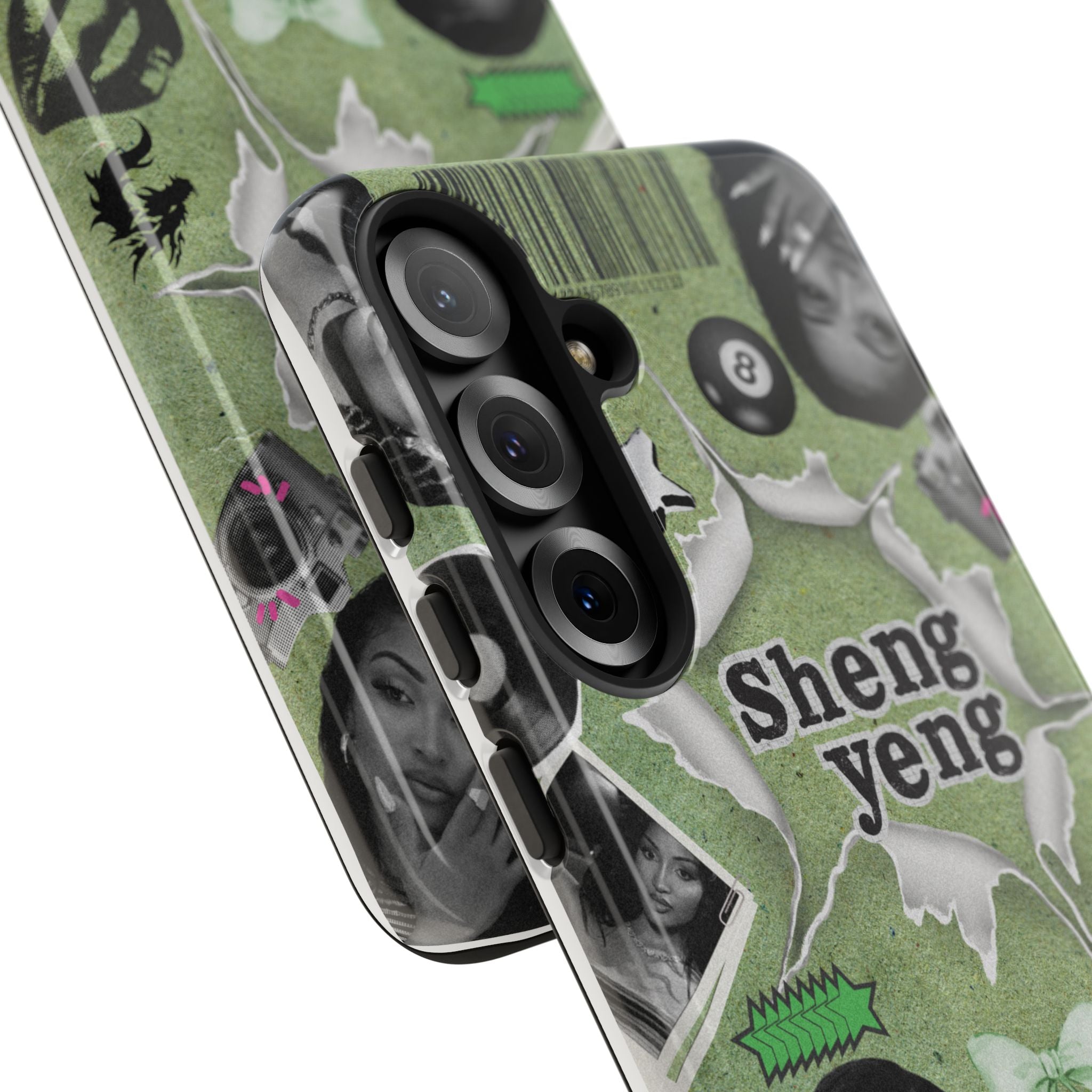 Trendy Phone Case with Unique Black and Green Design, Artistic Phone Cover, Customizable Phone Shell, Vintage Style Case, Gift for [...]