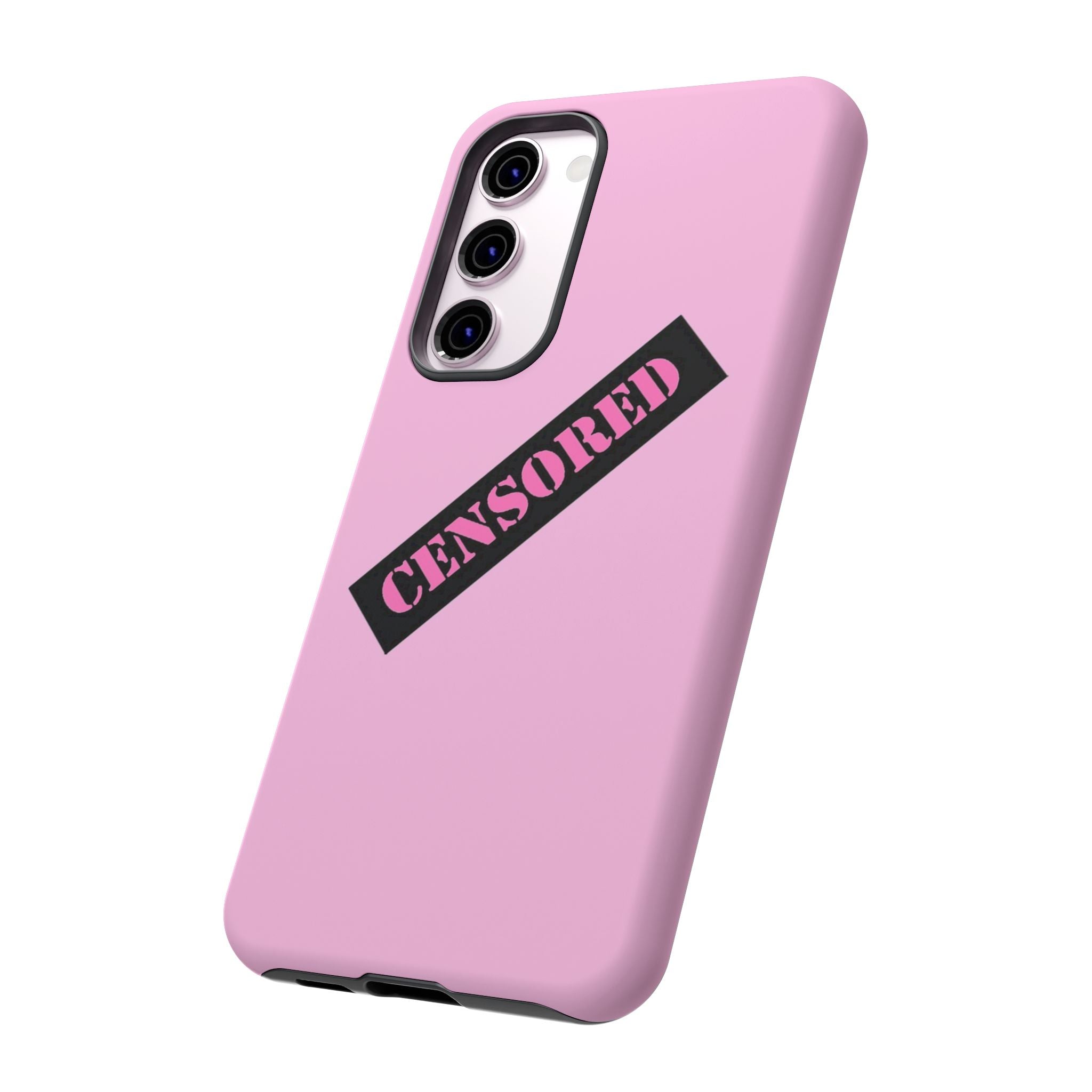 Censored Phone Case - Tough Cases, Cute Phone Cover, Unique Gift, Funny Phone Accessories, Trendy Tech Gear
