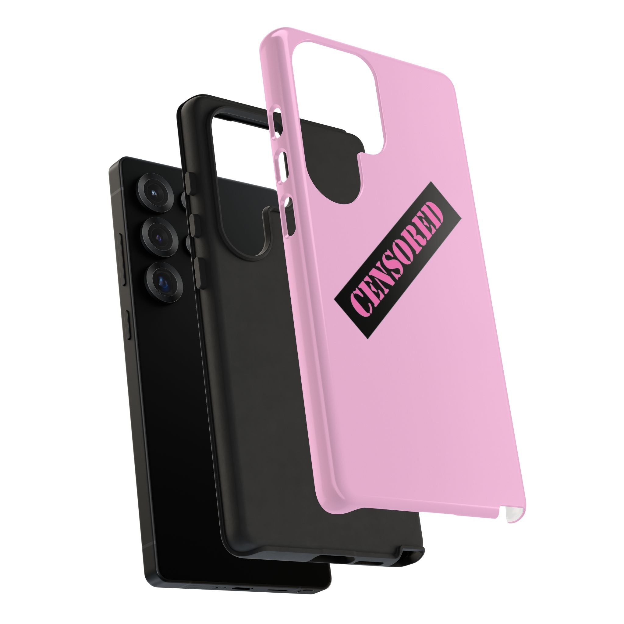 Censored Phone Case - Tough Cases, Cute Phone Cover, Unique Gift, Funny Phone Accessories, Trendy Tech Gear