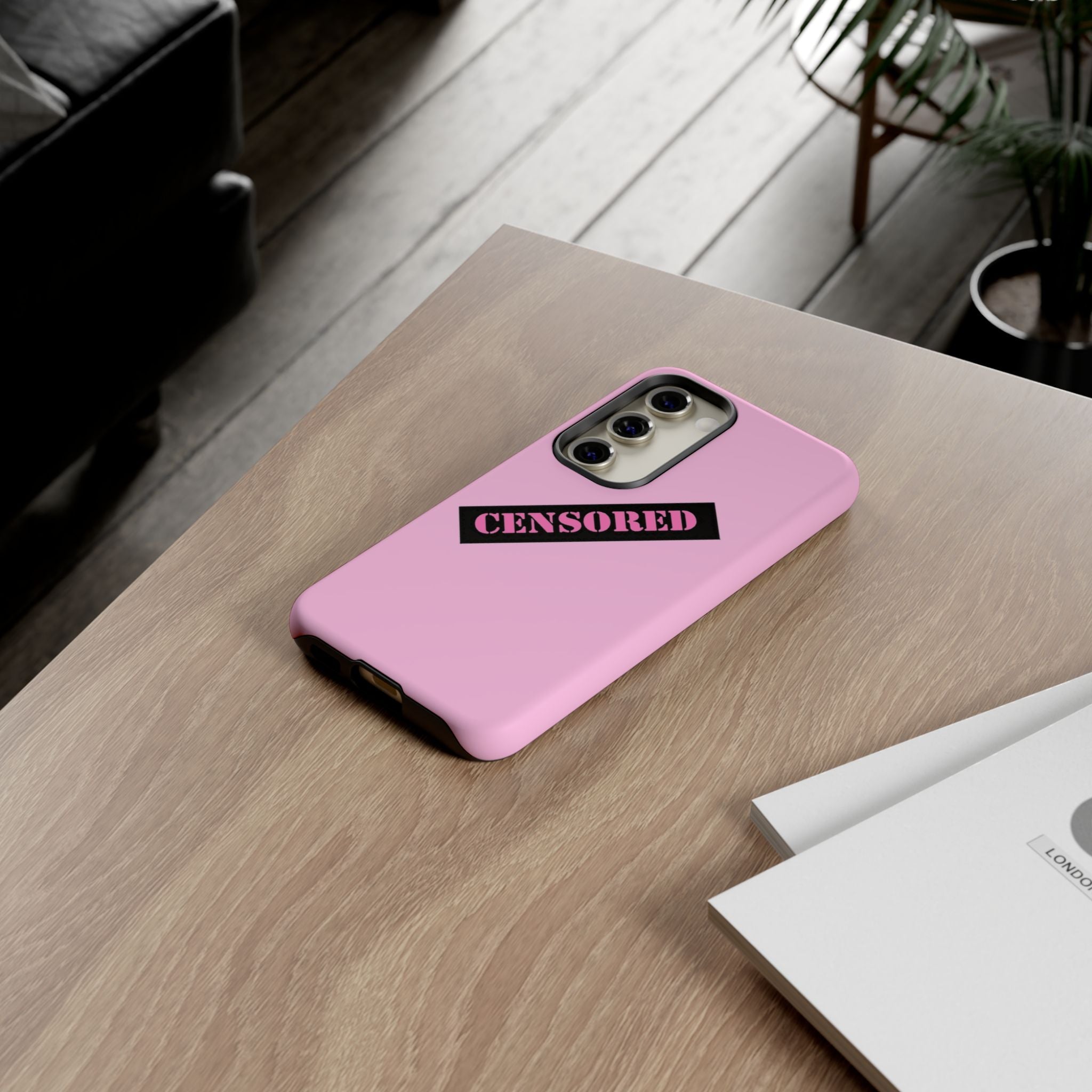 Censored Phone Case - Tough Cases, Cute Phone Cover, Unique Gift, Funny Phone Accessories, Trendy Tech Gear